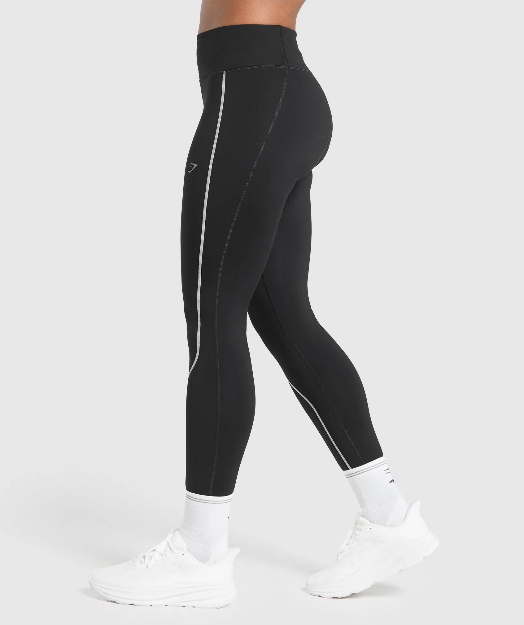 Gymshark Running Warmth Leggings - Black sold by Gymshark product image thumbnail 3