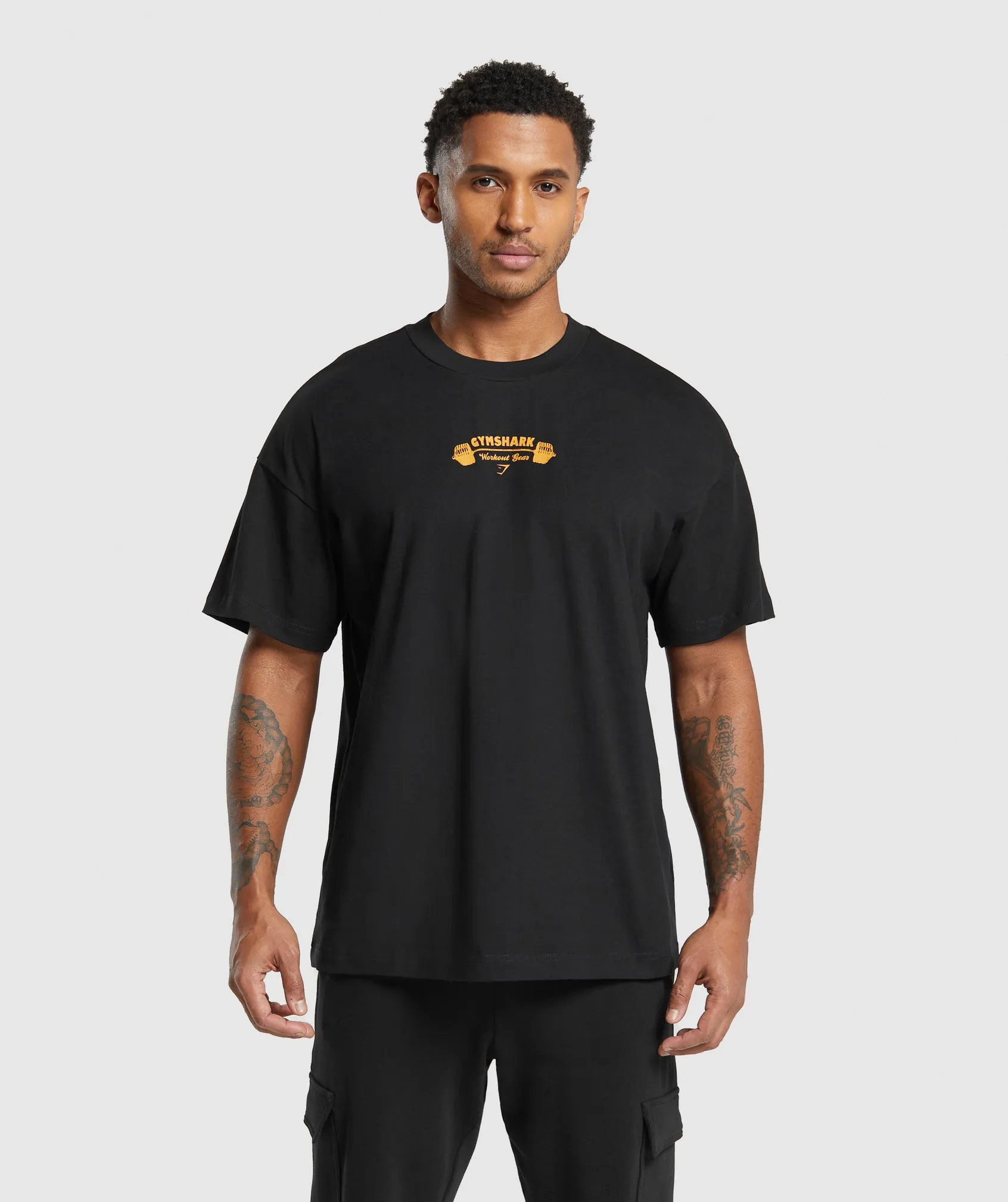Gymshark Workout Gear T-Shirt - Black sold by Gymshark product image thumbnail 2