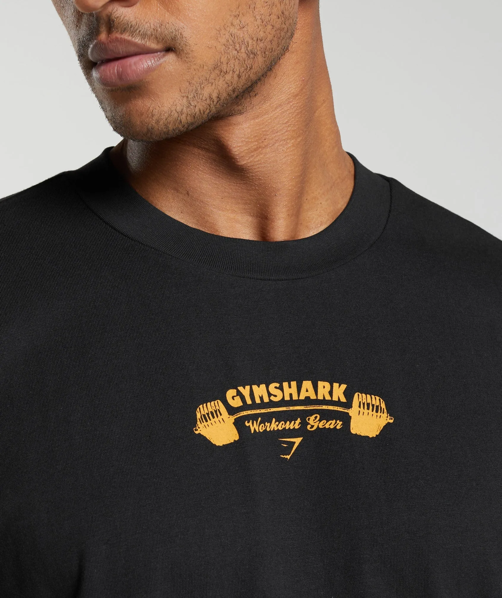 Gymshark Workout Gear T-Shirt - Black sold by Gymshark product image thumbnail 5