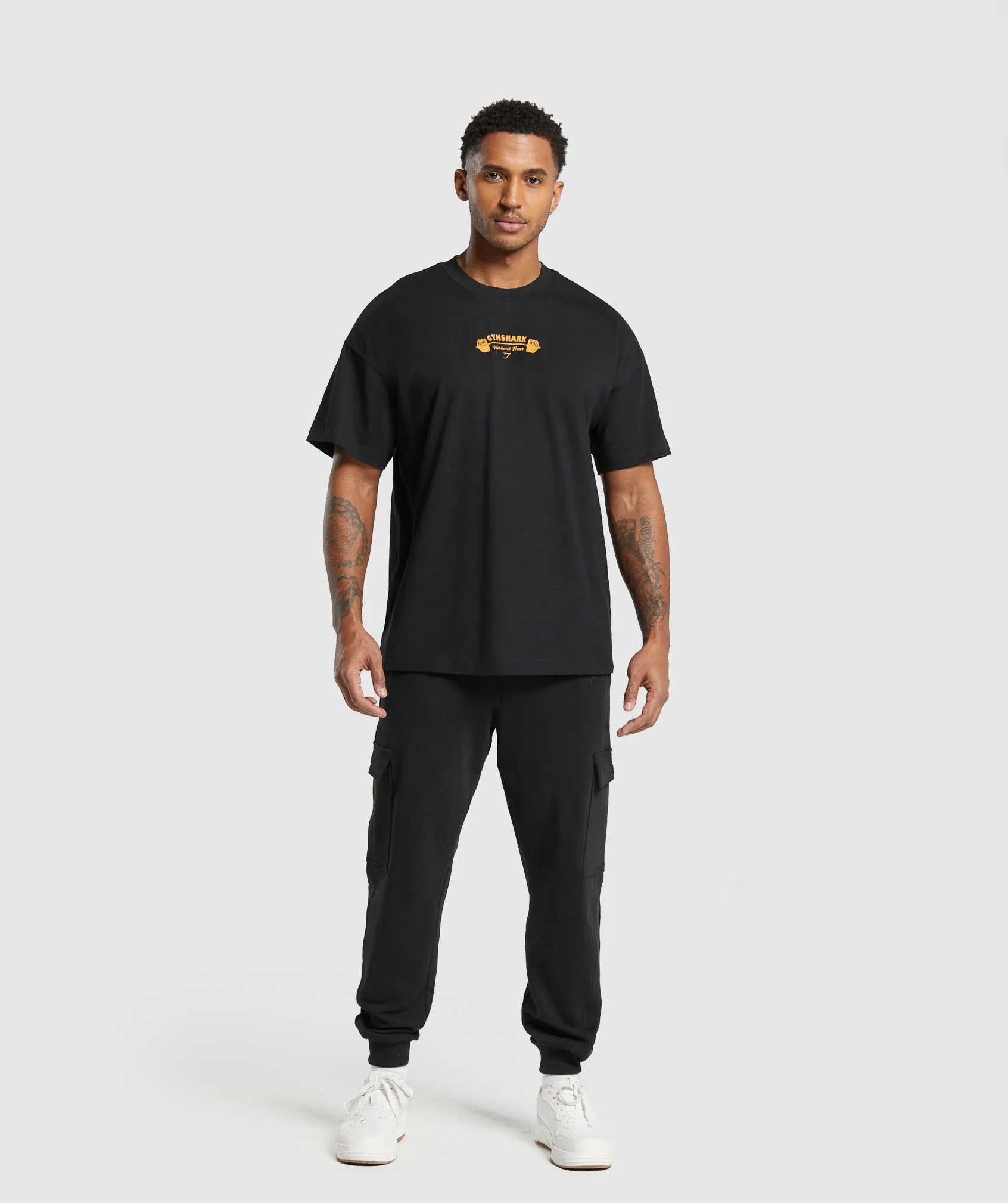Gymshark Workout Gear T-Shirt - Black sold by Gymshark product image thumbnail 4