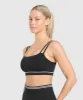 Gymshark Contrast Seamless Sports Bra - Black sold by Gymshark