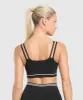 Gymshark Contrast Seamless Sports Bra - Black sold by Gymshark