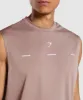 Gymshark Conditioning Apparel Cut Off Tank - Powder Mauve sold by Gymshark