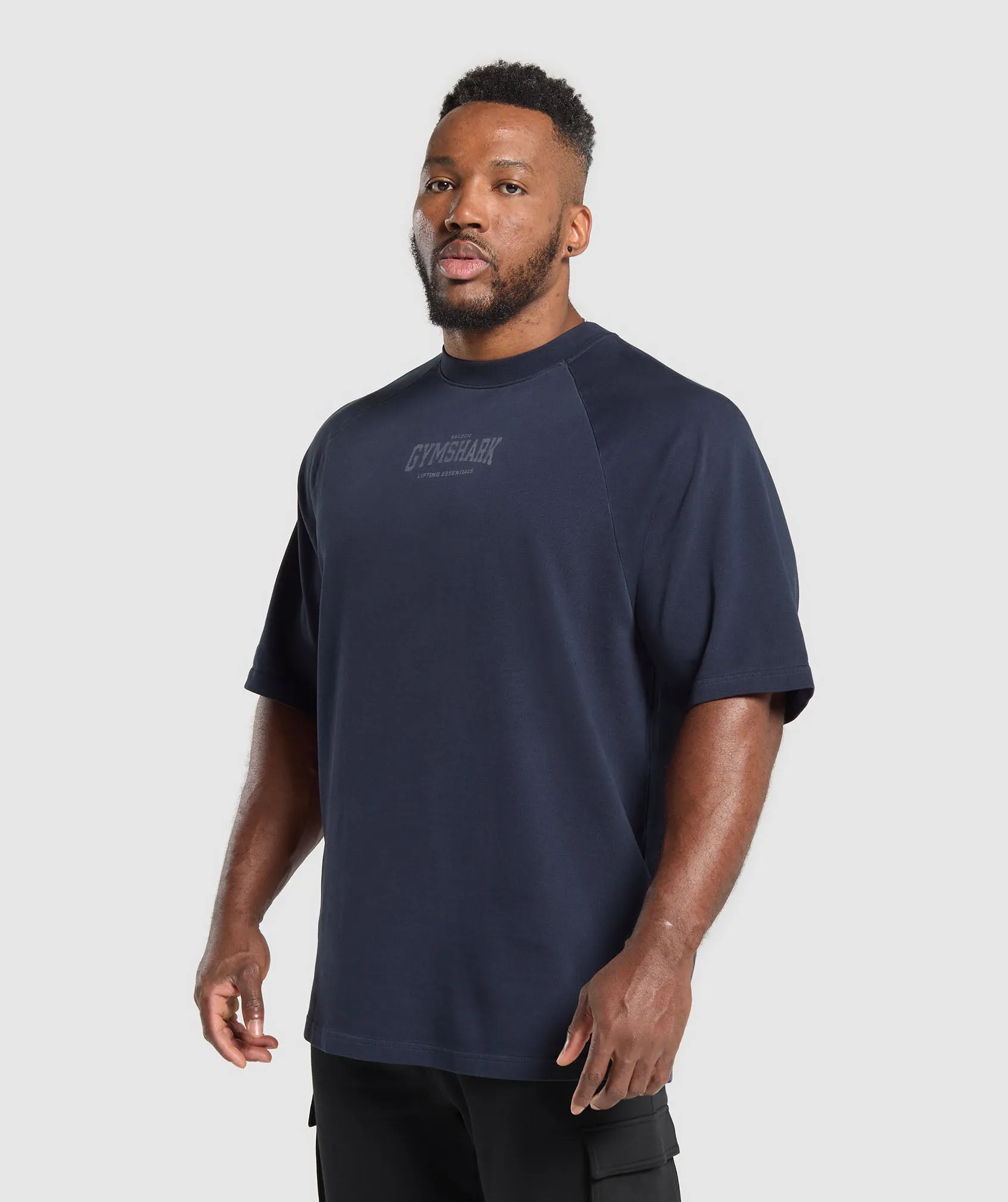 Gymshark Heavyweight T-Shirt - Heavy Blue sold by Gymshark product image thumbnail 3