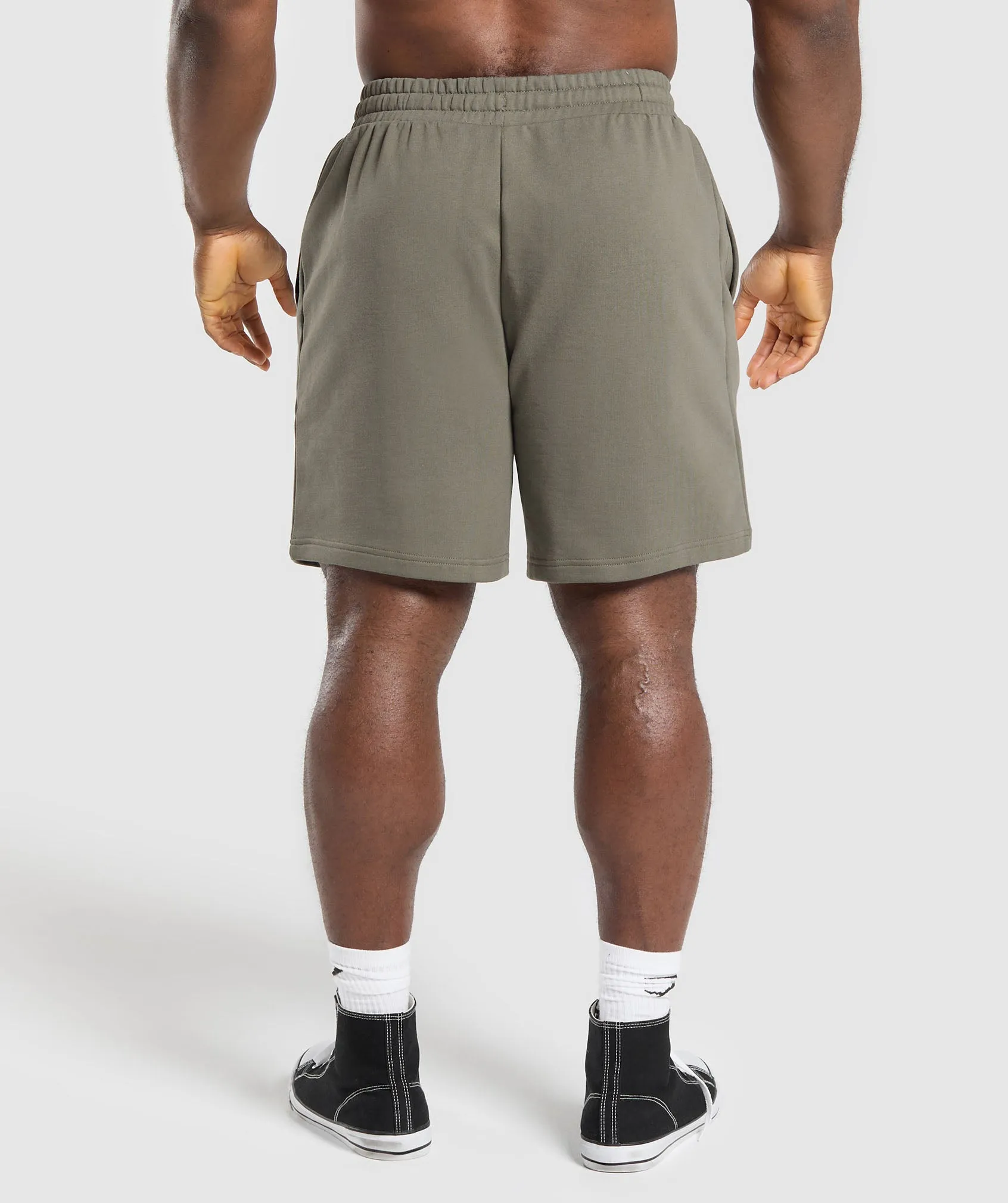 Gymshark Trophy Graphic Shorts - Base Green sold by Gymshark product image thumbnail 2