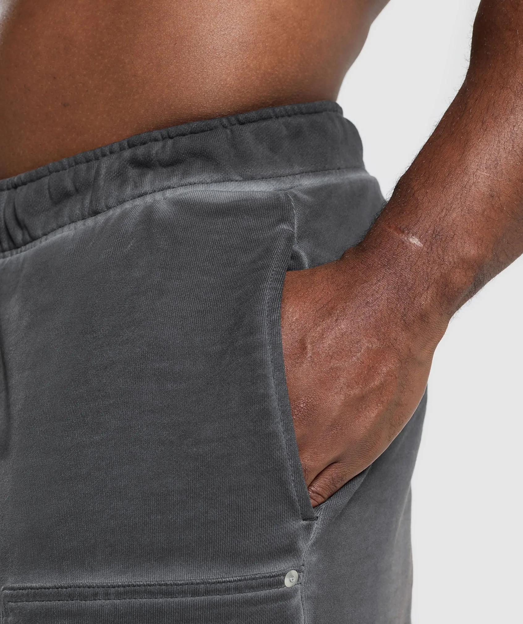 Gymshark Heavyweight Joggers - Black sold by Gymshark product image thumbnail 5