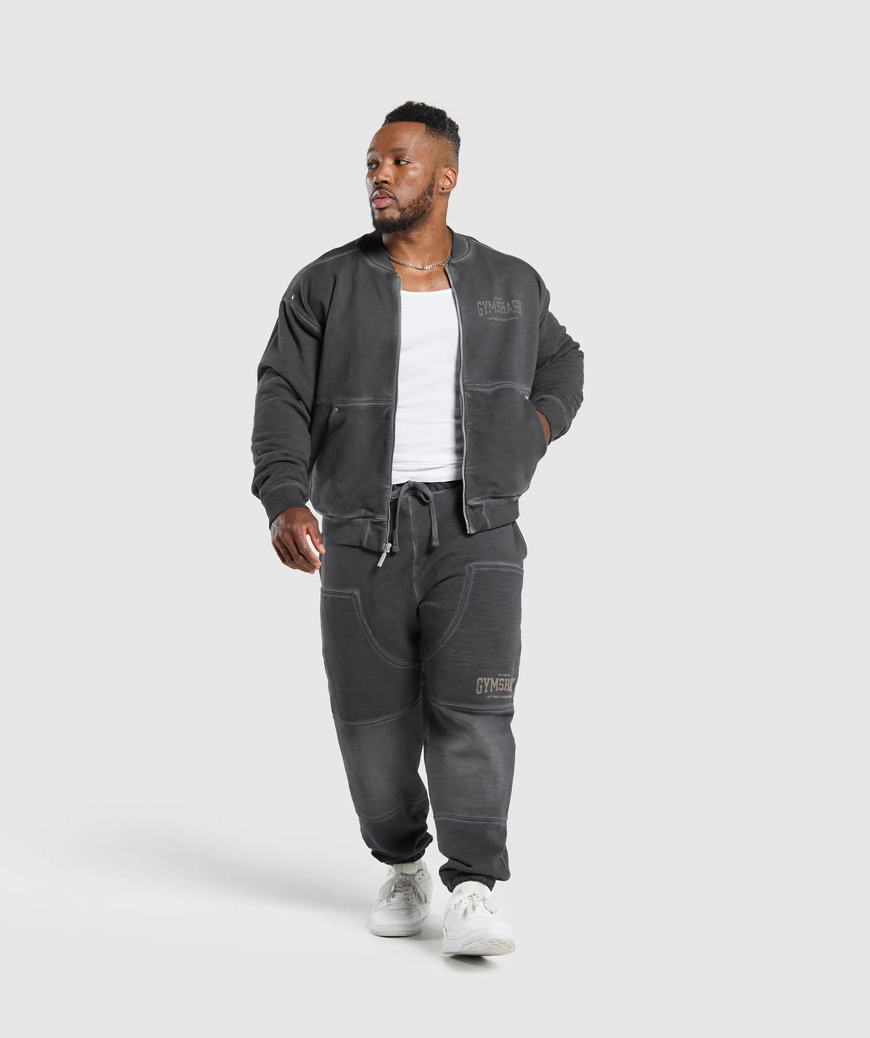 Gymshark Heavyweight Joggers - Black sold by Gymshark product image thumbnail 4