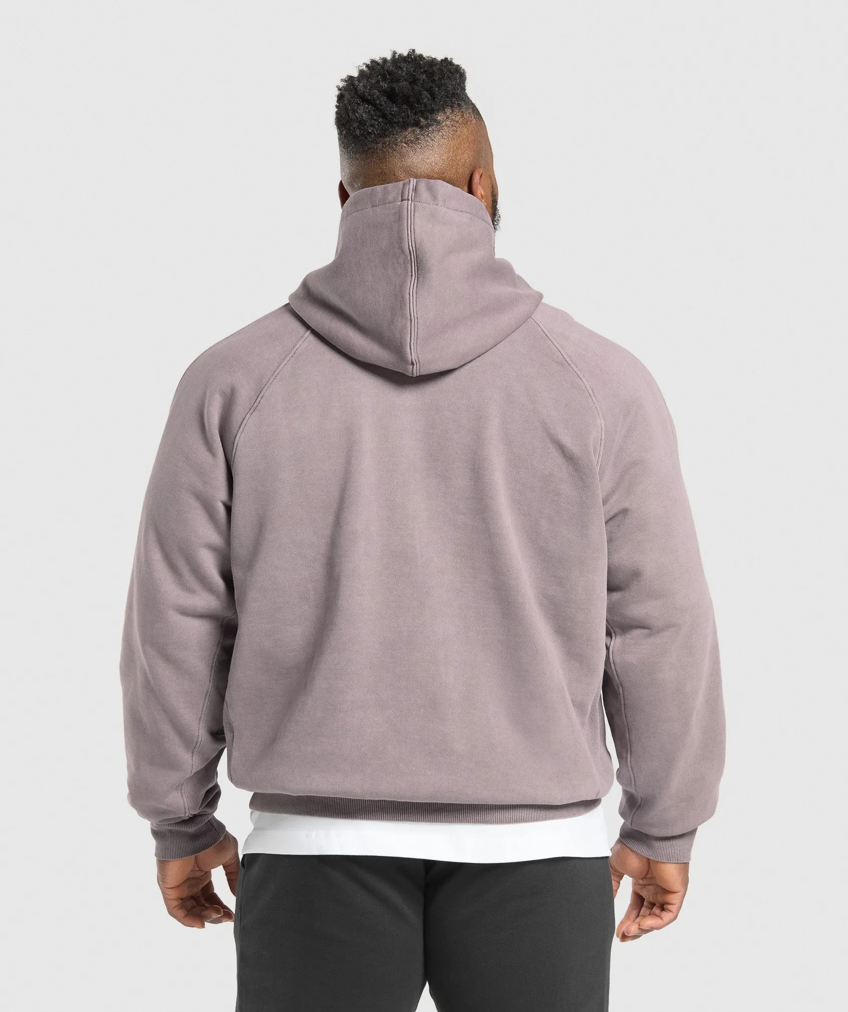 Gymshark Premium Legacy Hoodie - Brushed Purple sold by Gymshark product image thumbnail 2