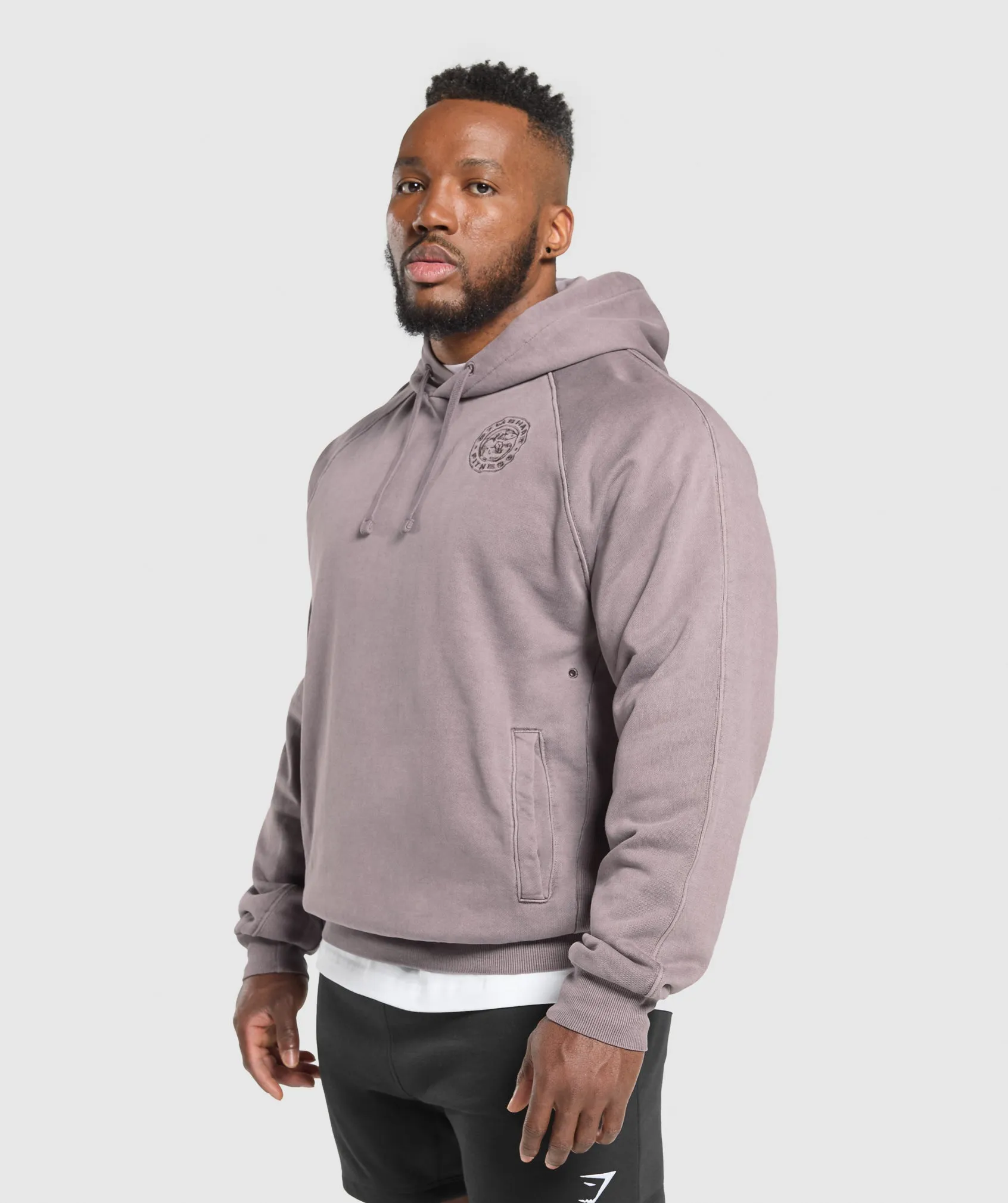 Gymshark Premium Legacy Hoodie - Brushed Purple sold by Gymshark product image thumbnail 4