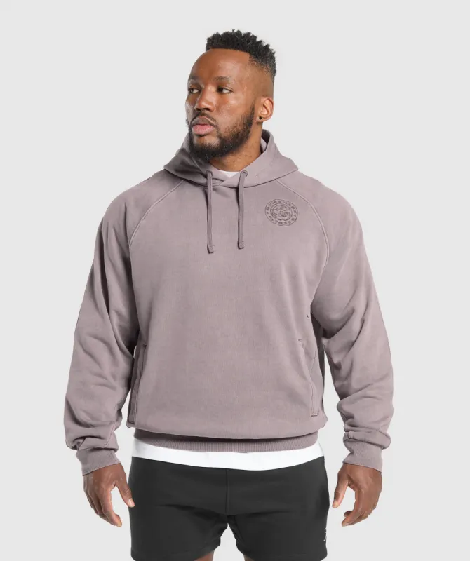 Gymshark Premium Legacy Hoodie - Brushed Purple sold by Gymshark