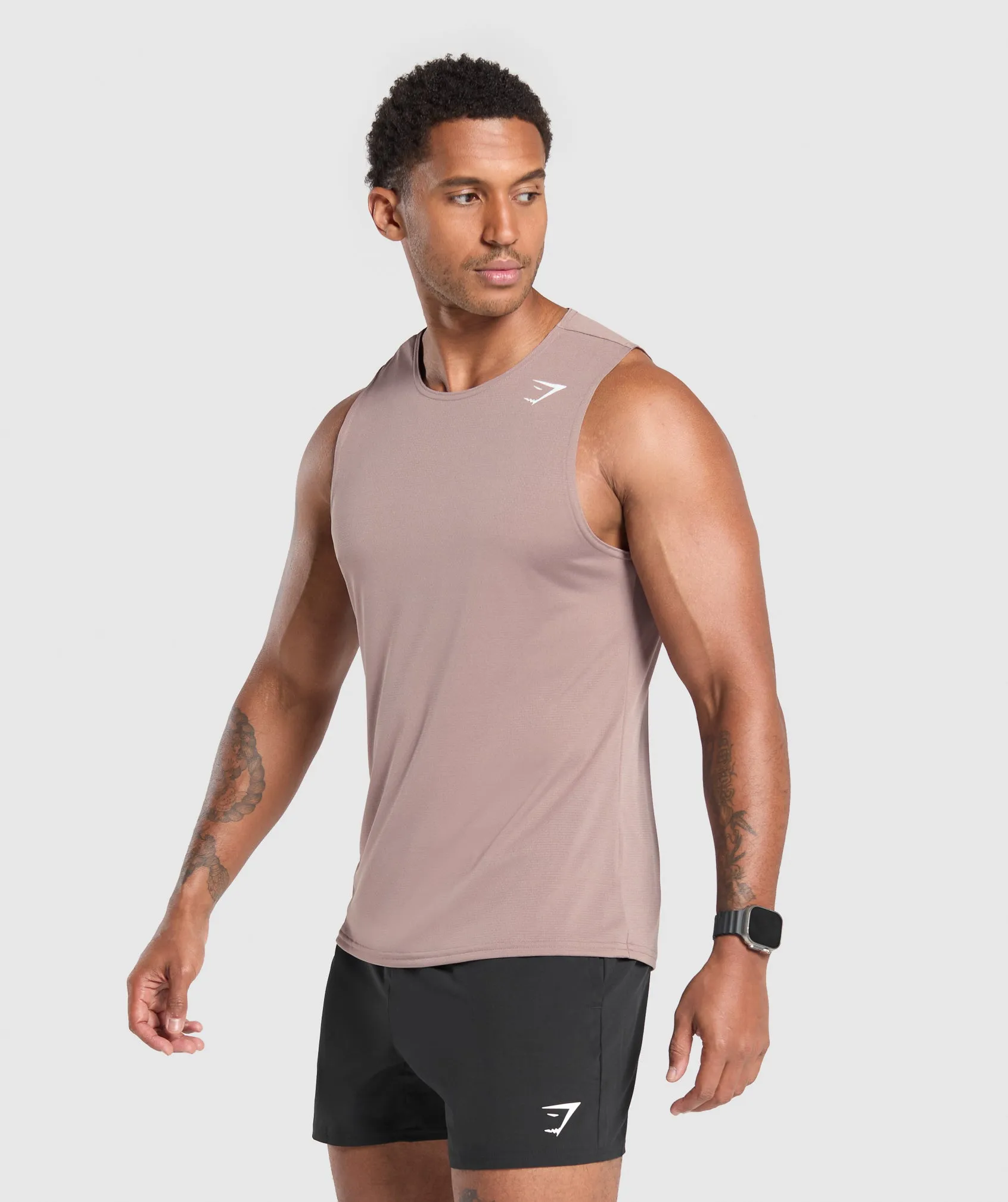Gymshark Arrival Tank - Powder Mauve sold by Gymshark product image thumbnail 3