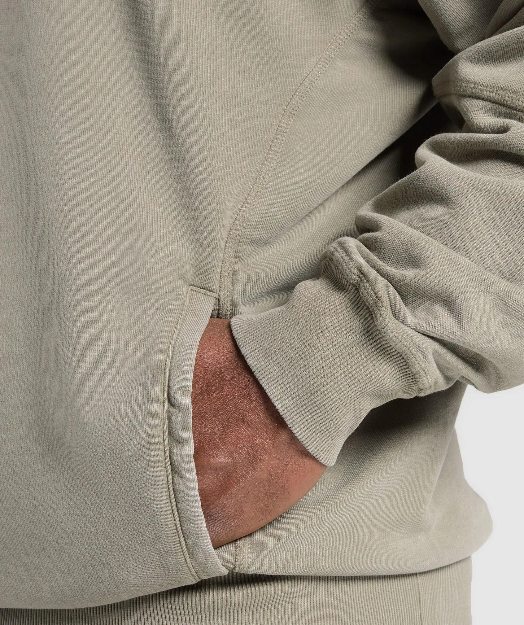 Gymshark Heritage Washed Hoodie - Utility Green sold by Gymshark product image thumbnail 5
