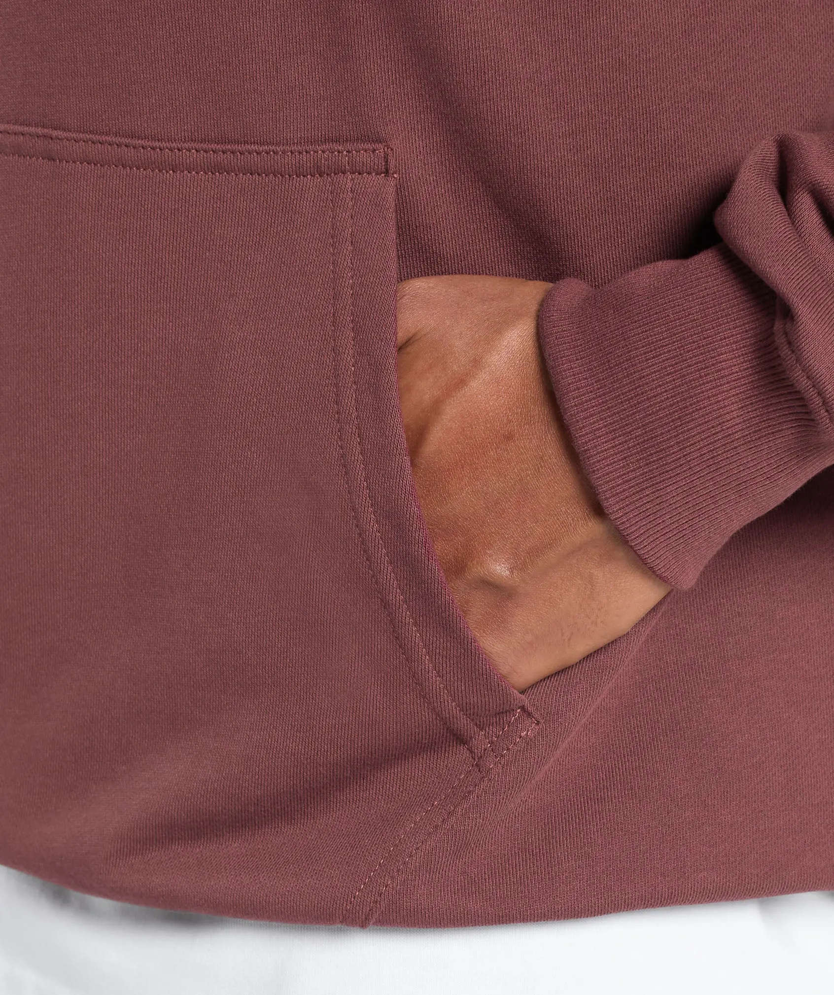 Gymshark Rest Day Essentials Hoodie - Red sold by Gymshark product image thumbnail 5