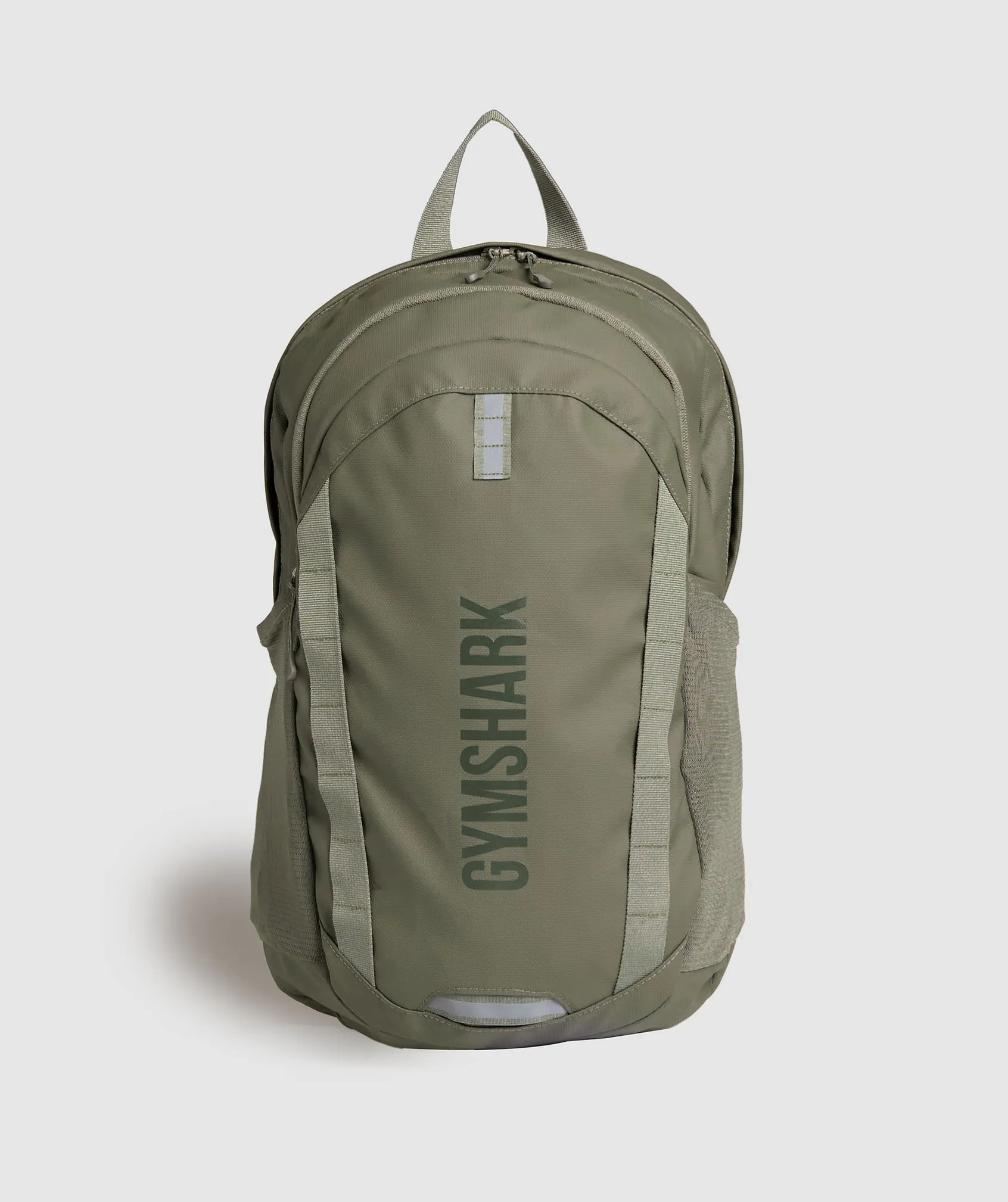 Gymshark Coated Pursuit Backpack - Base Green/ Winter Olive sold by Gymshark