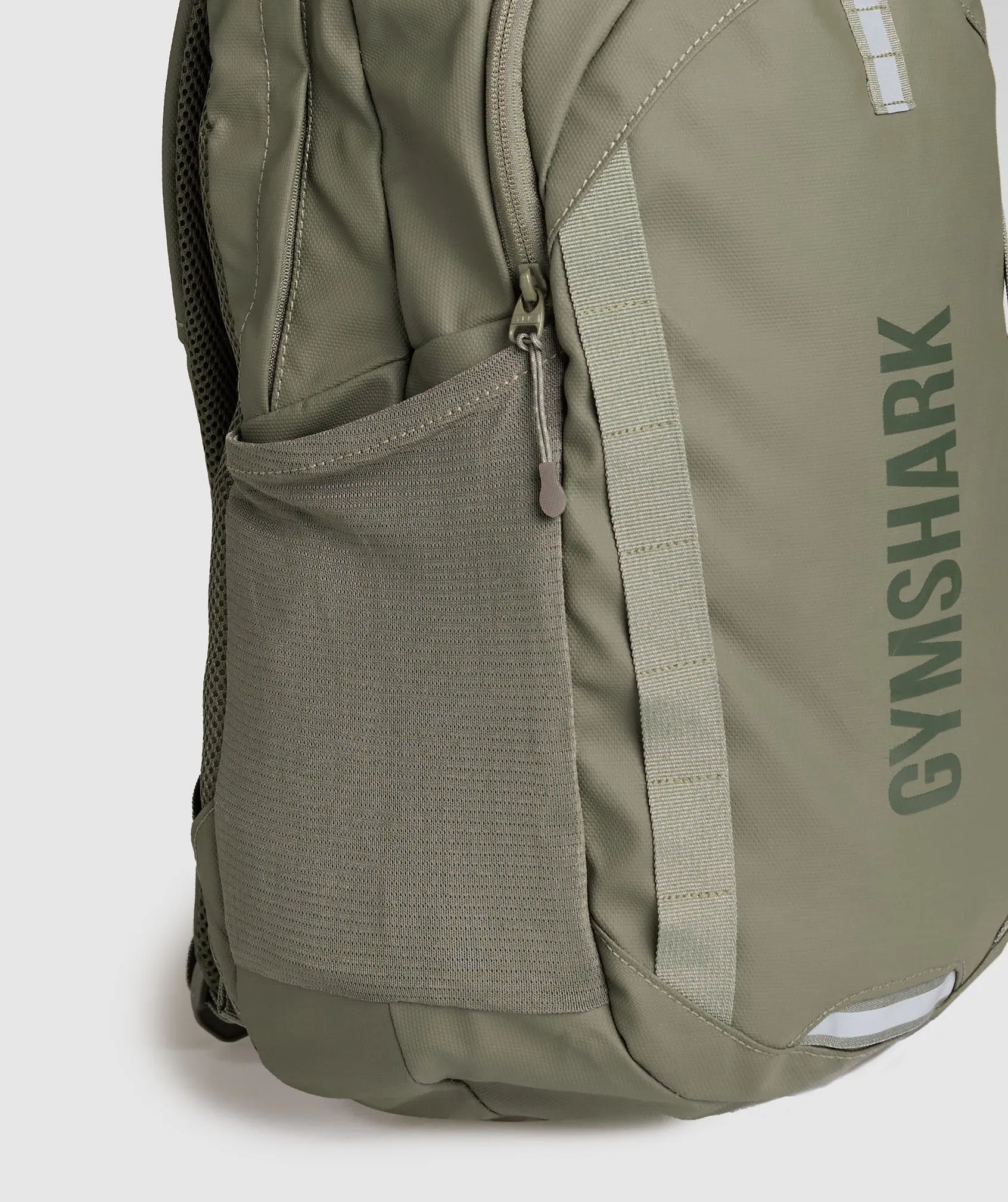 Gymshark Coated Pursuit Backpack - Base Green/ Winter Olive sold by Gymshark product image thumbnail 2