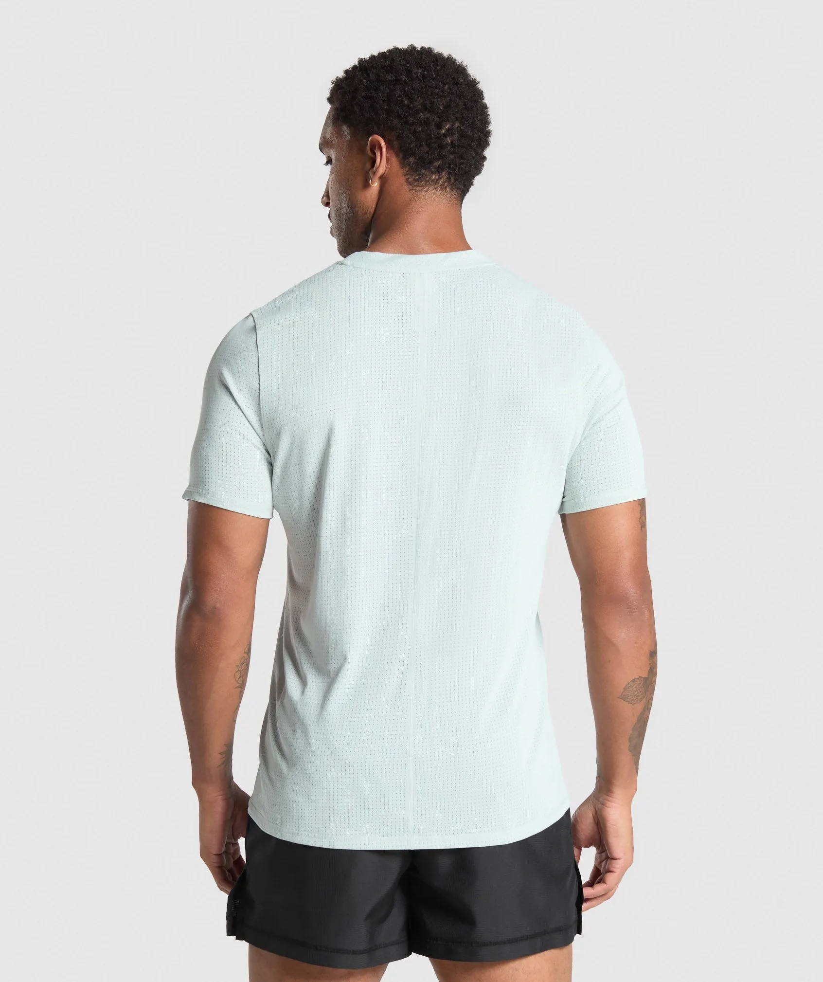 Gymshark Running T Shirt - Cool Blue sold by Gymshark product image thumbnail 2