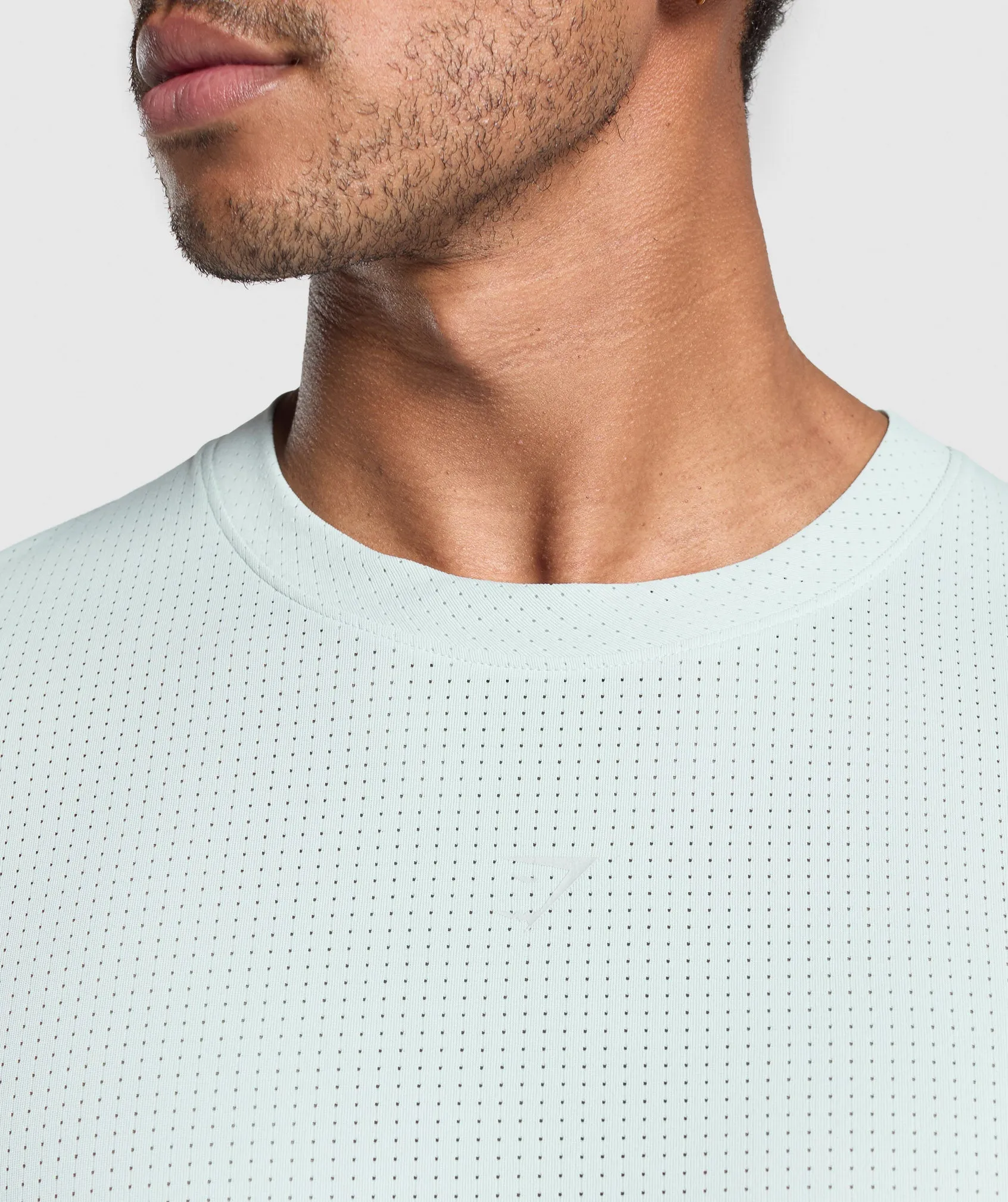 Gymshark Running T Shirt - Cool Blue sold by Gymshark product image thumbnail 4