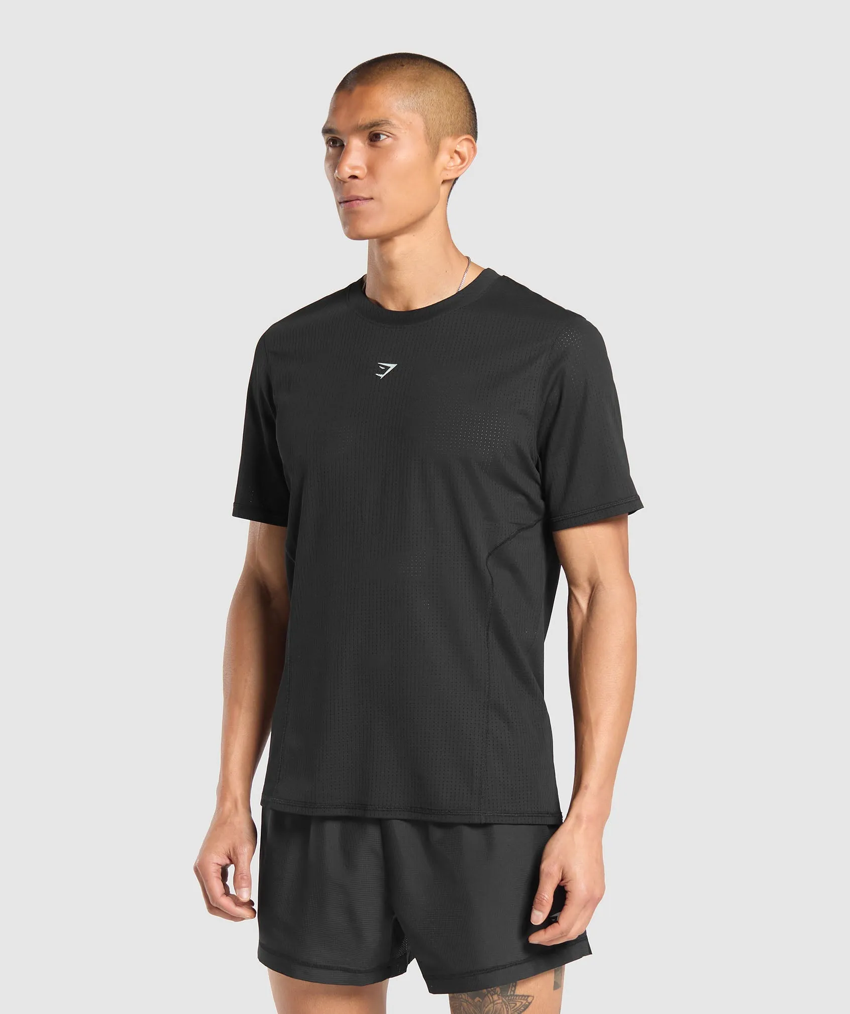 Gymshark Running T Shirt - Black sold by Gymshark product image thumbnail 3