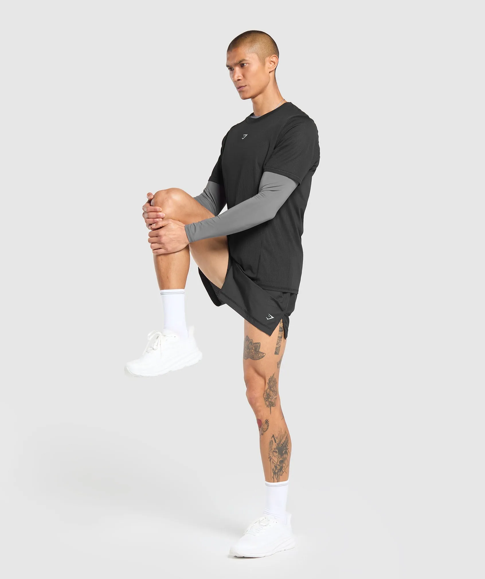 Gymshark Running T Shirt - Black sold by Gymshark product image thumbnail 4
