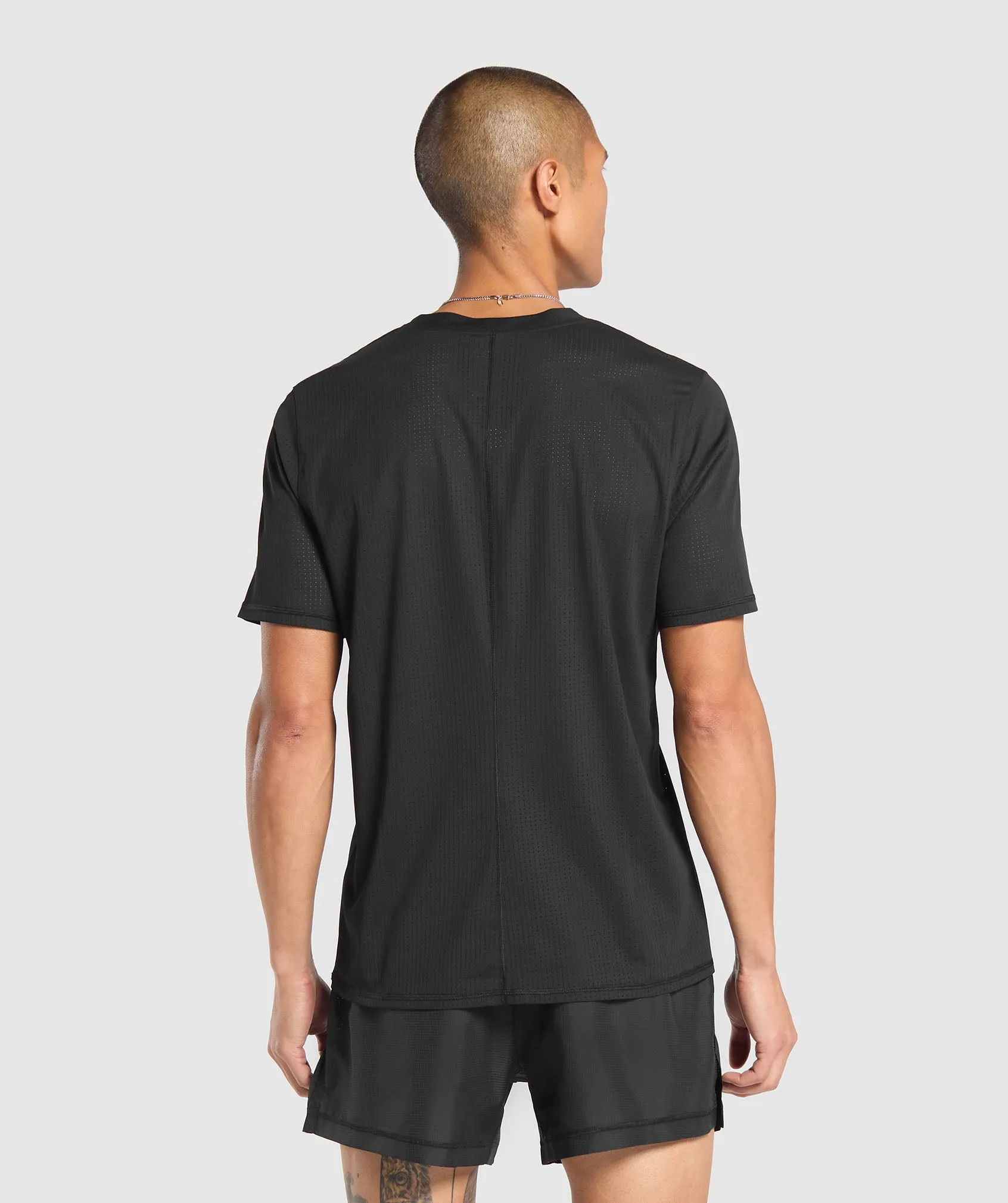 Gymshark Running T Shirt - Black sold by Gymshark product image thumbnail 2