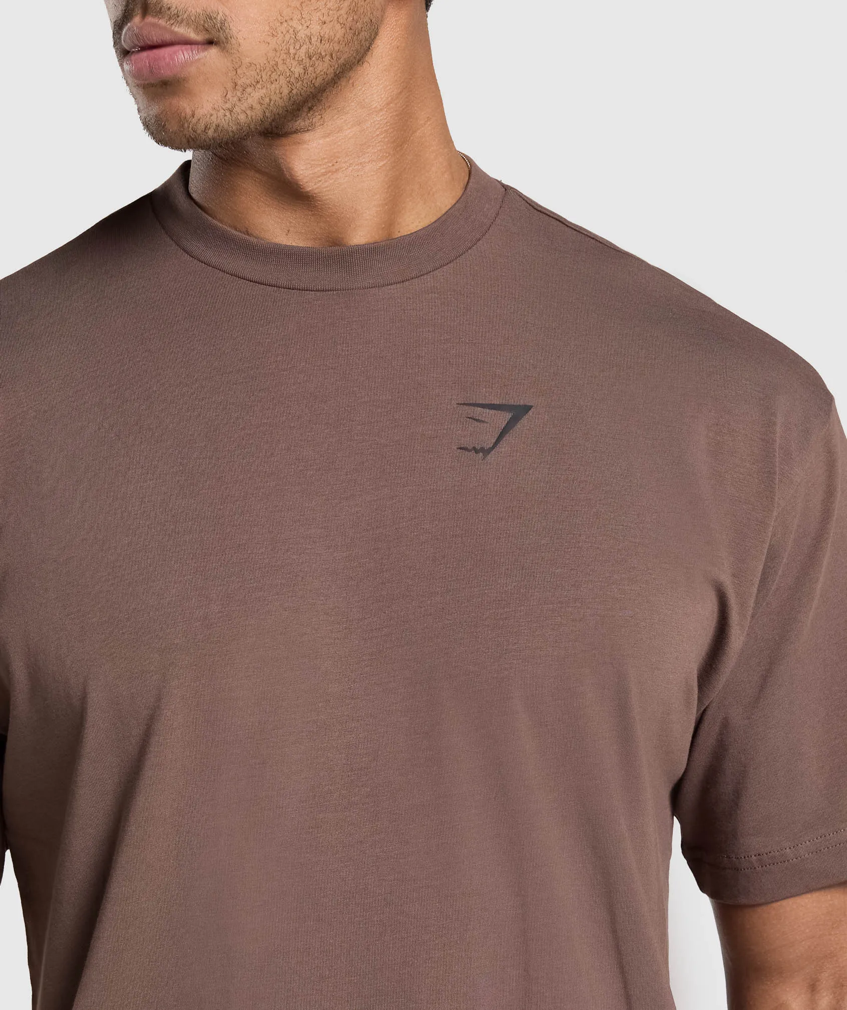 Gymshark Essential Oversized T-Shirt - Walnut Brown sold by Gymshark product image thumbnail 5