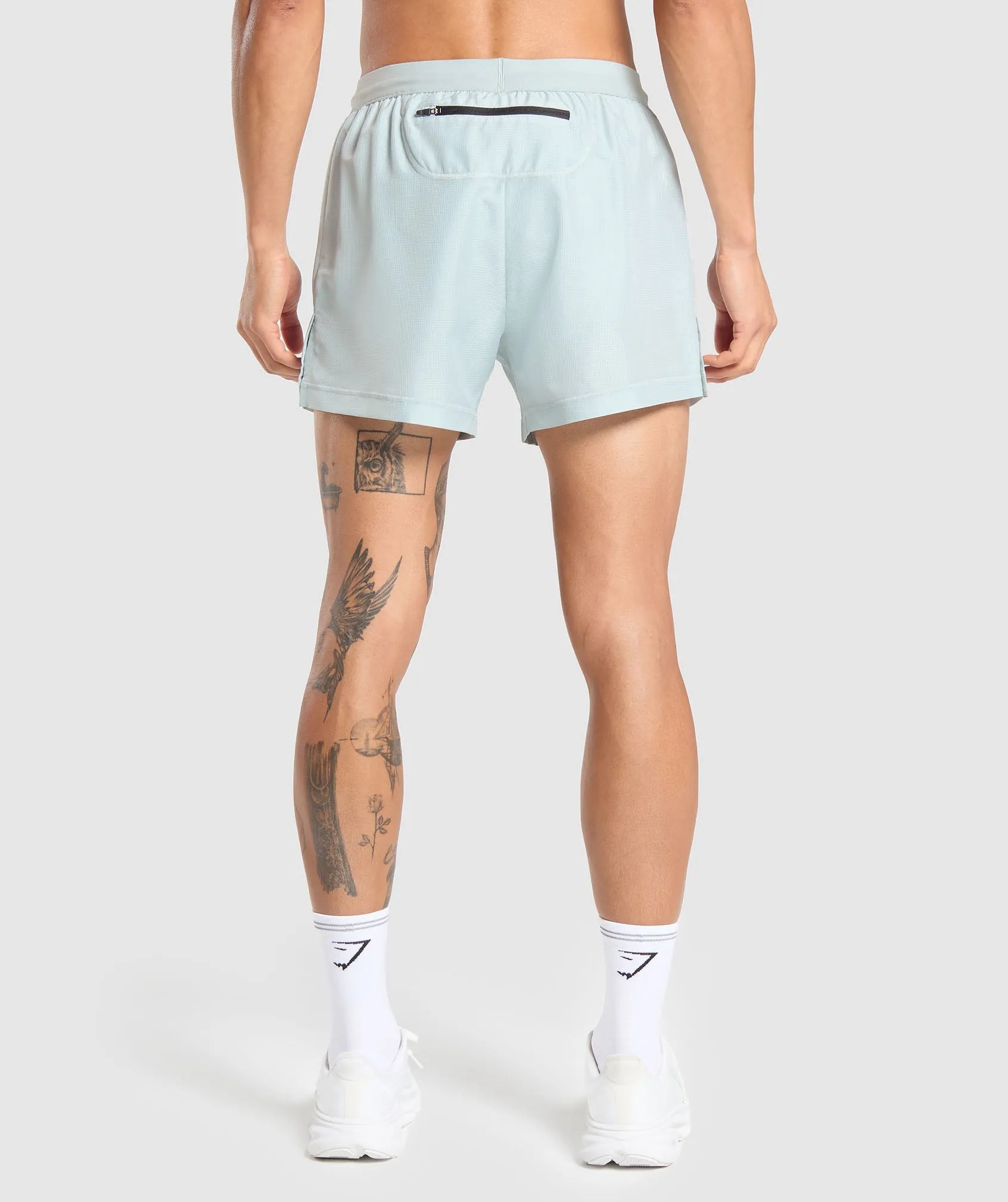 Gymshark Running Shorts - Cool Blue sold by Gymshark product image thumbnail 2