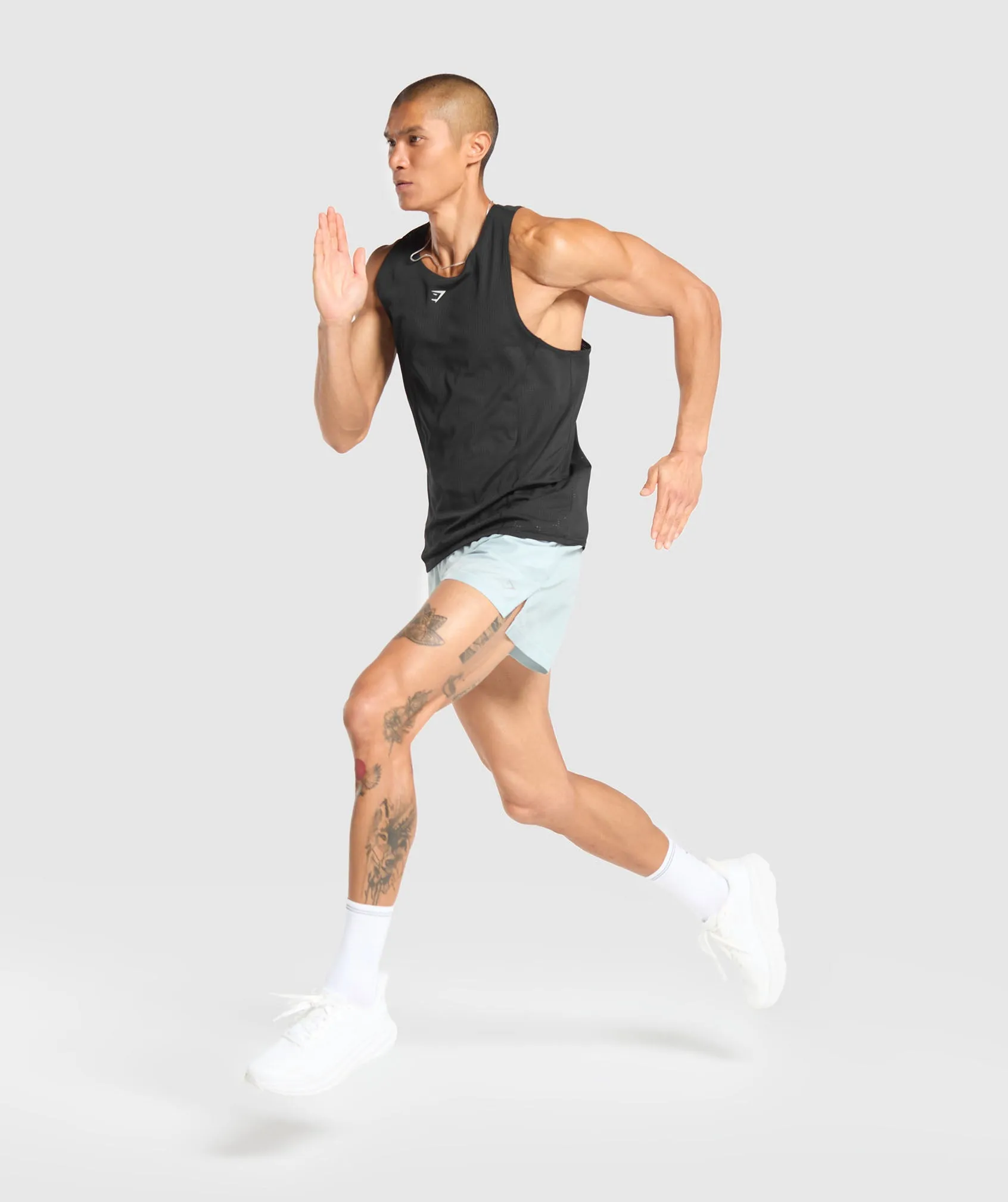 Gymshark Running Shorts - Cool Blue sold by Gymshark product image thumbnail 5
