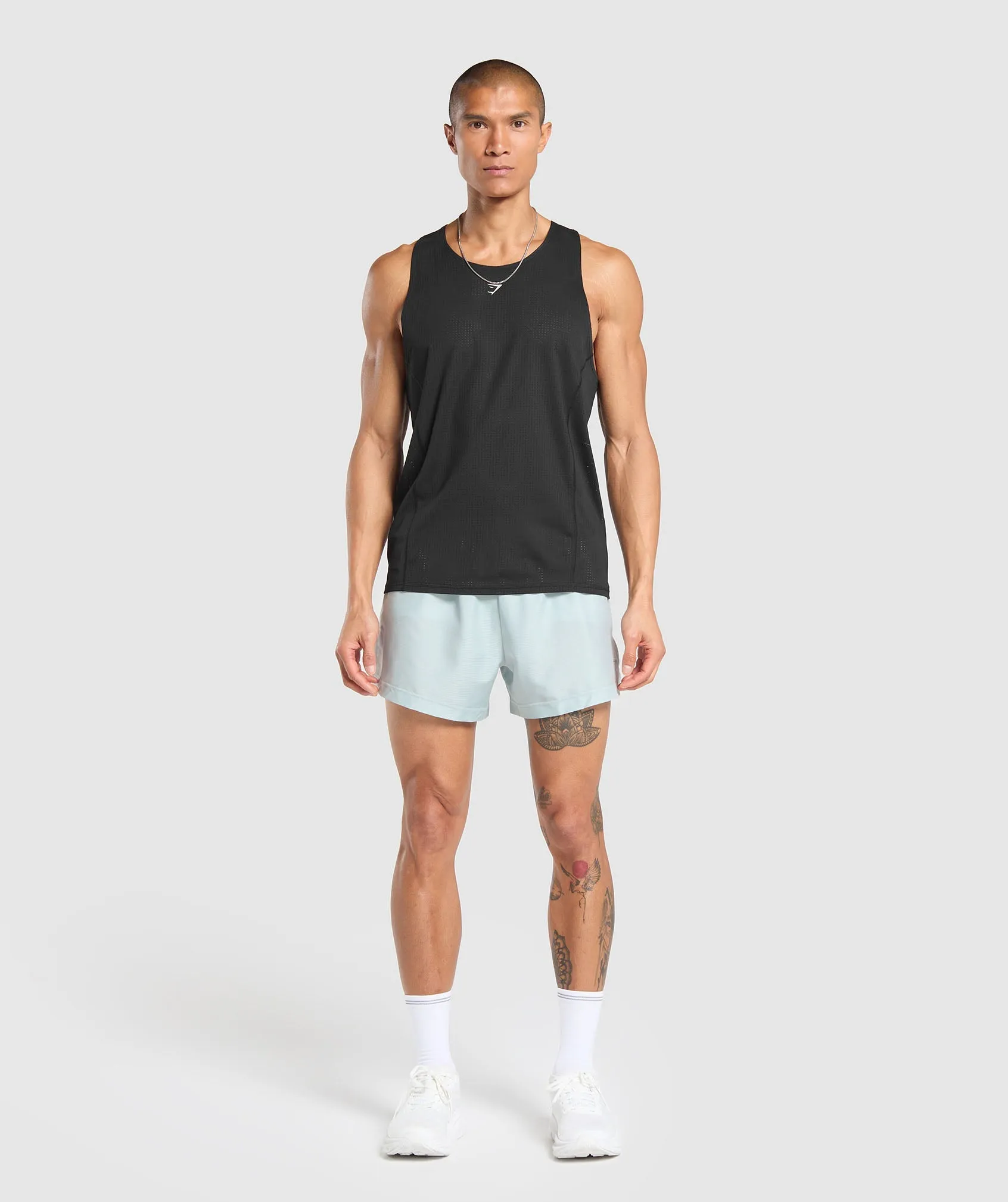 Gymshark Running Shorts - Cool Blue sold by Gymshark product image thumbnail 4