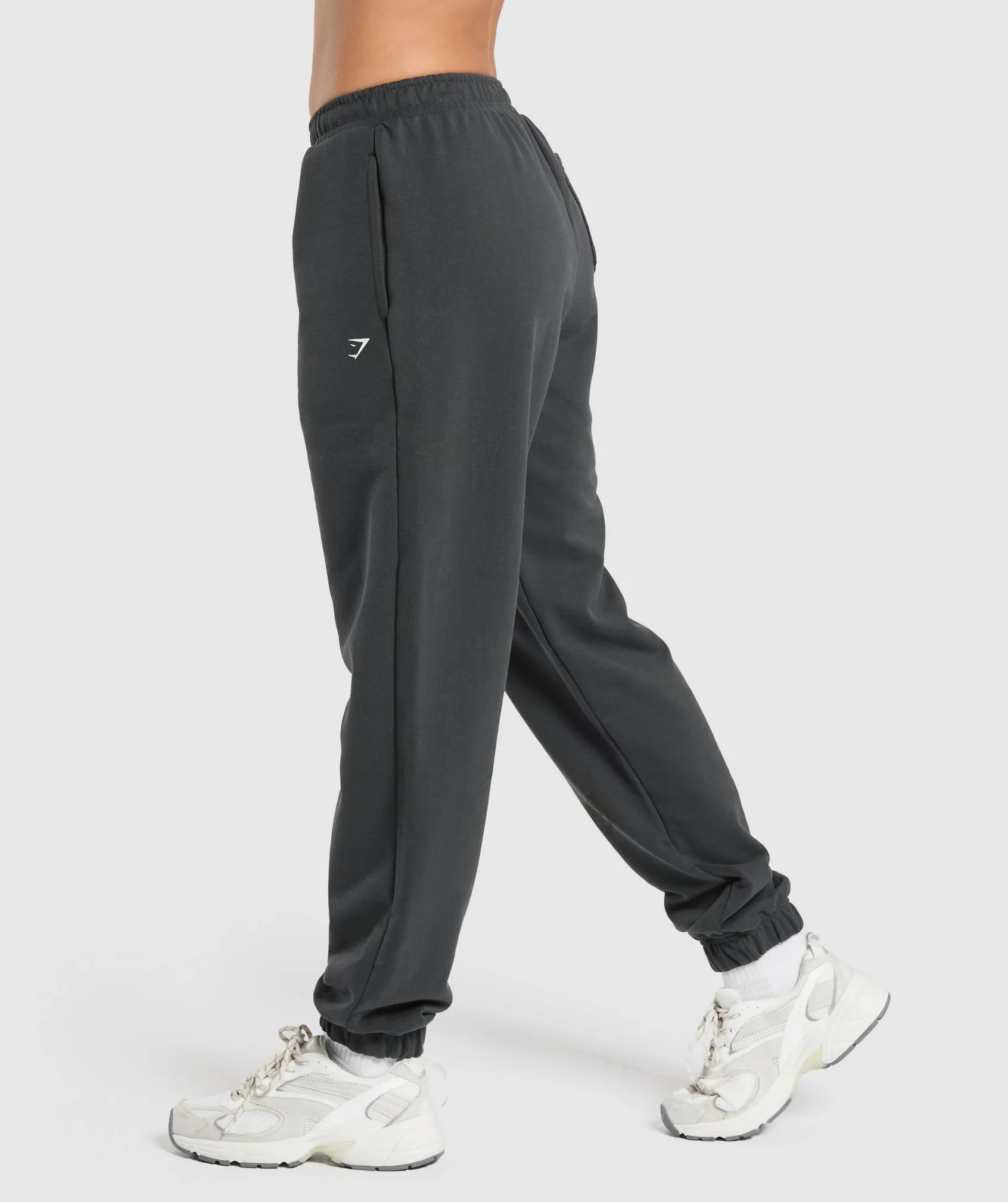 Gymshark Scribble Oversized Joggers - Asphalt Grey sold by Gymshark product image thumbnail 4