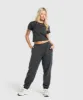 Gymshark Scribble Oversized Joggers - Asphalt Grey sold by Gymshark