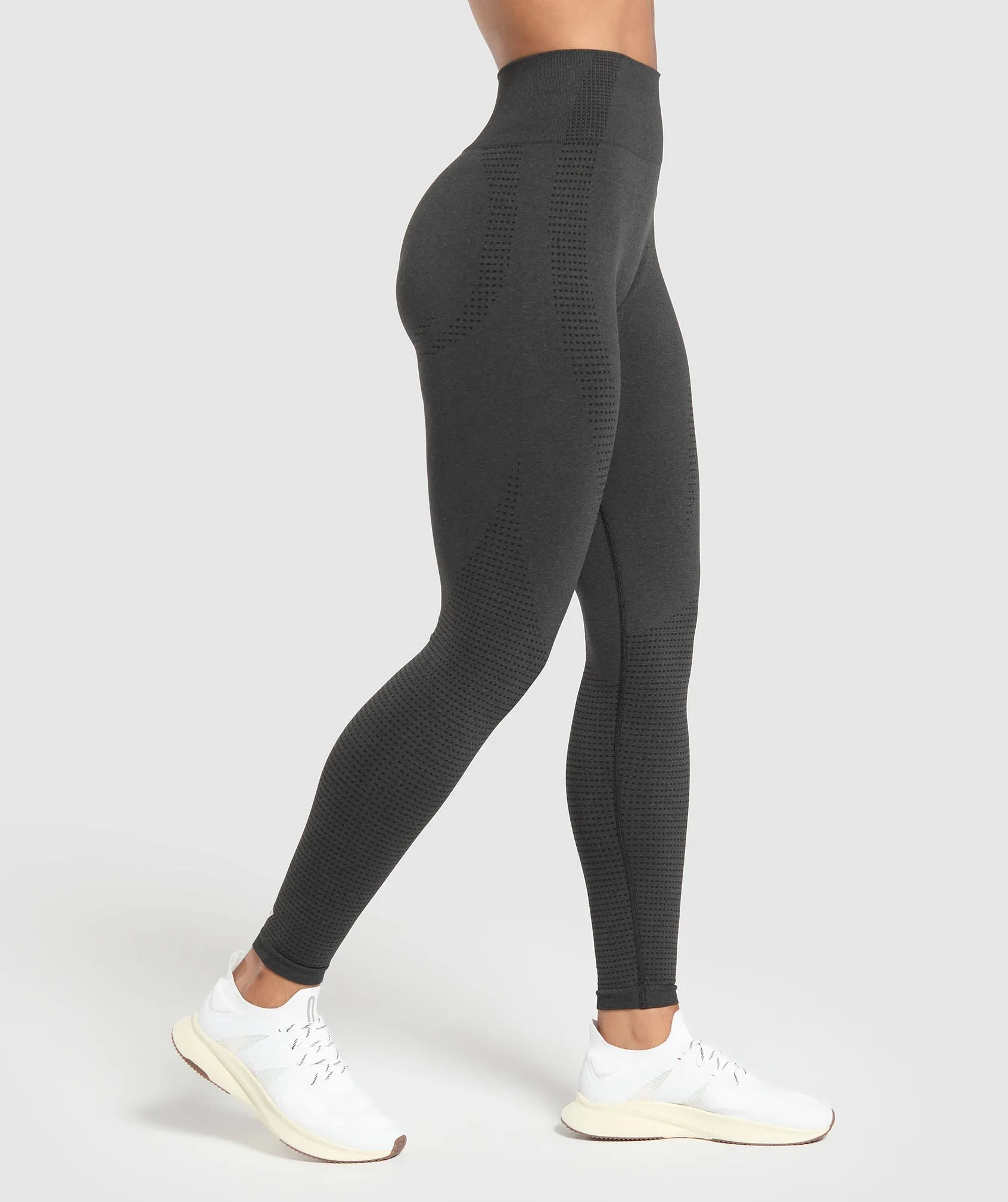 Gymshark Vital Leggings - Black Marl sold by Gymshark product image thumbnail 3
