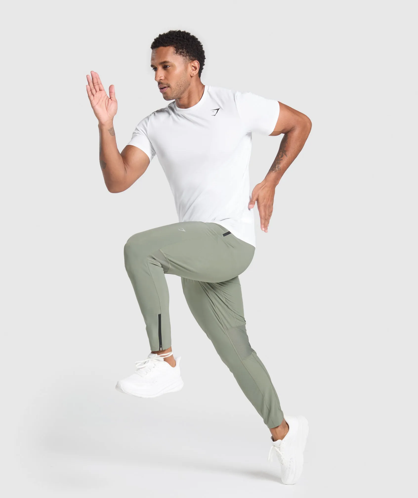 Gymshark Running Performance Joggers - Unit Green sold by Gymshark product image thumbnail 5