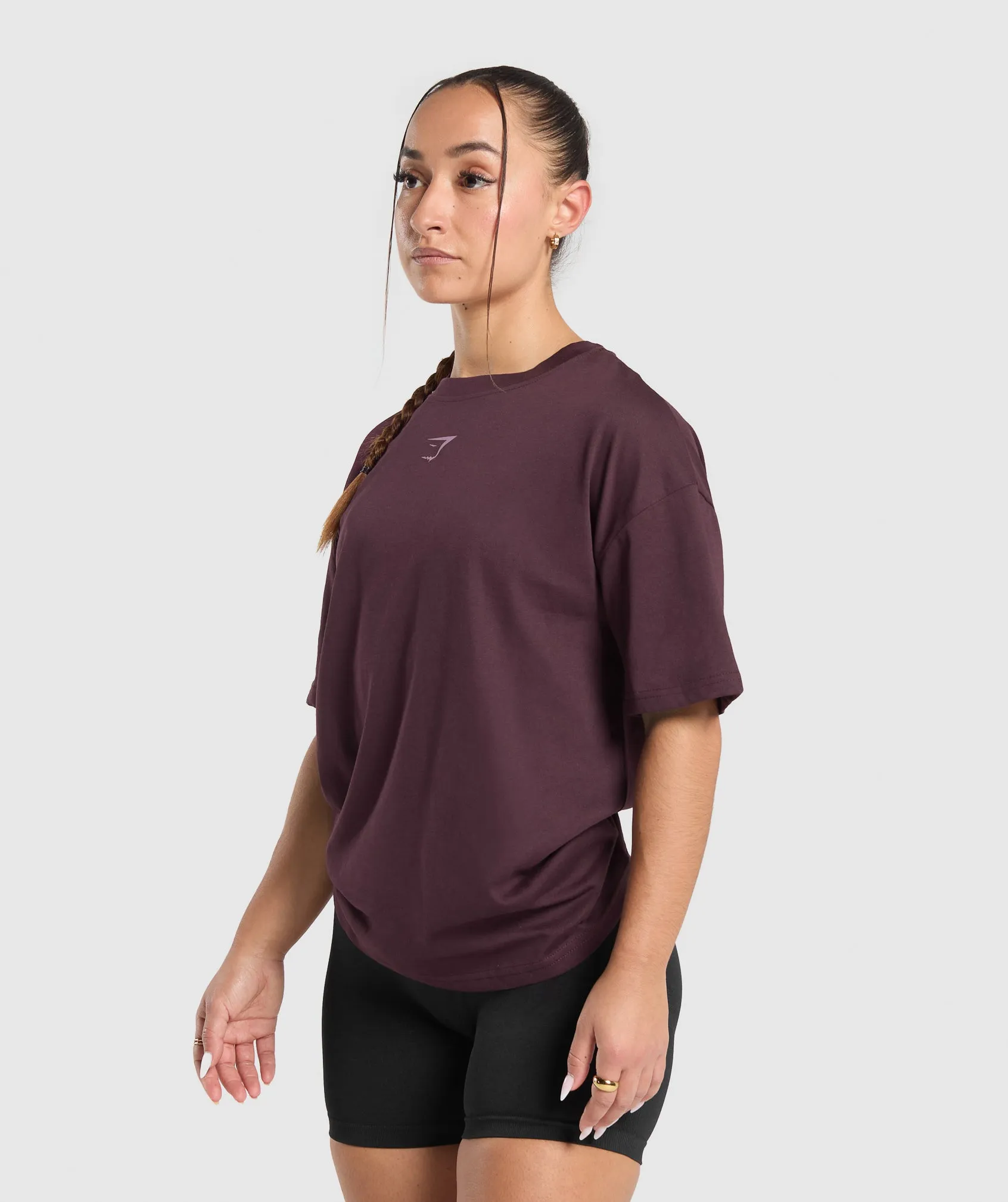 Power Oversized T-Shirt - Depth Purple sold by Gymshark product image thumbnail 2