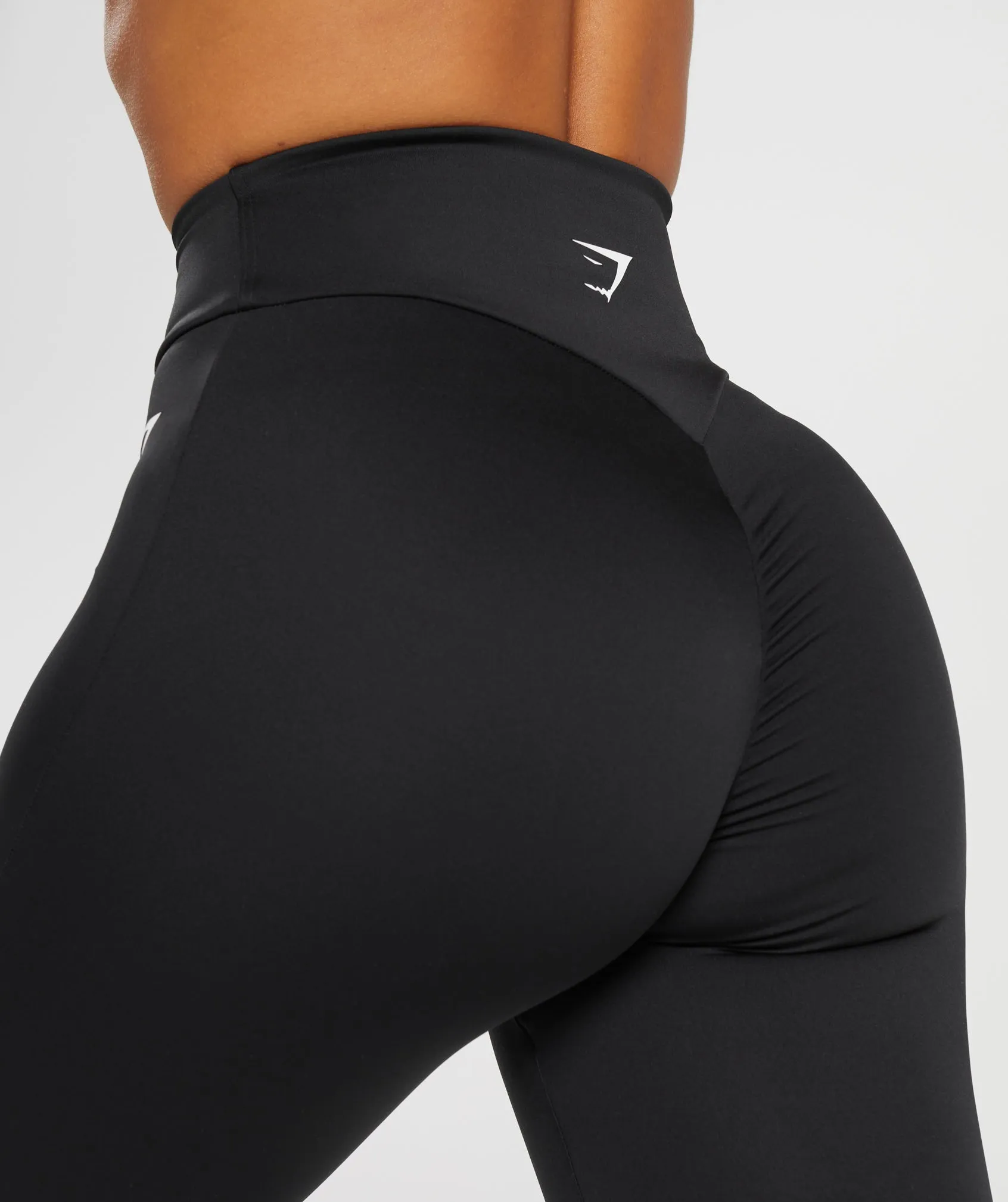 Gymshark Power Regular Leggings - Black sold by Gymshark product image thumbnail 5