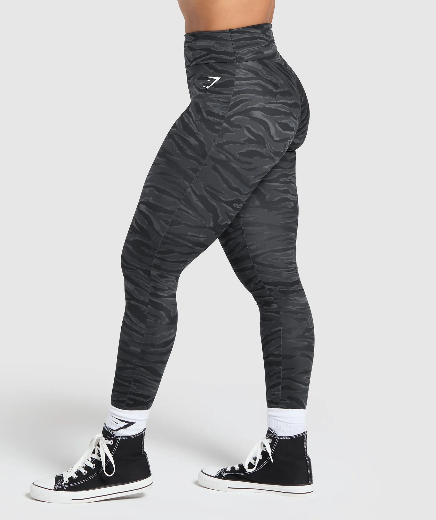 Power Leggings - Asphalt Grey Print sold by Gymshark product image thumbnail 3