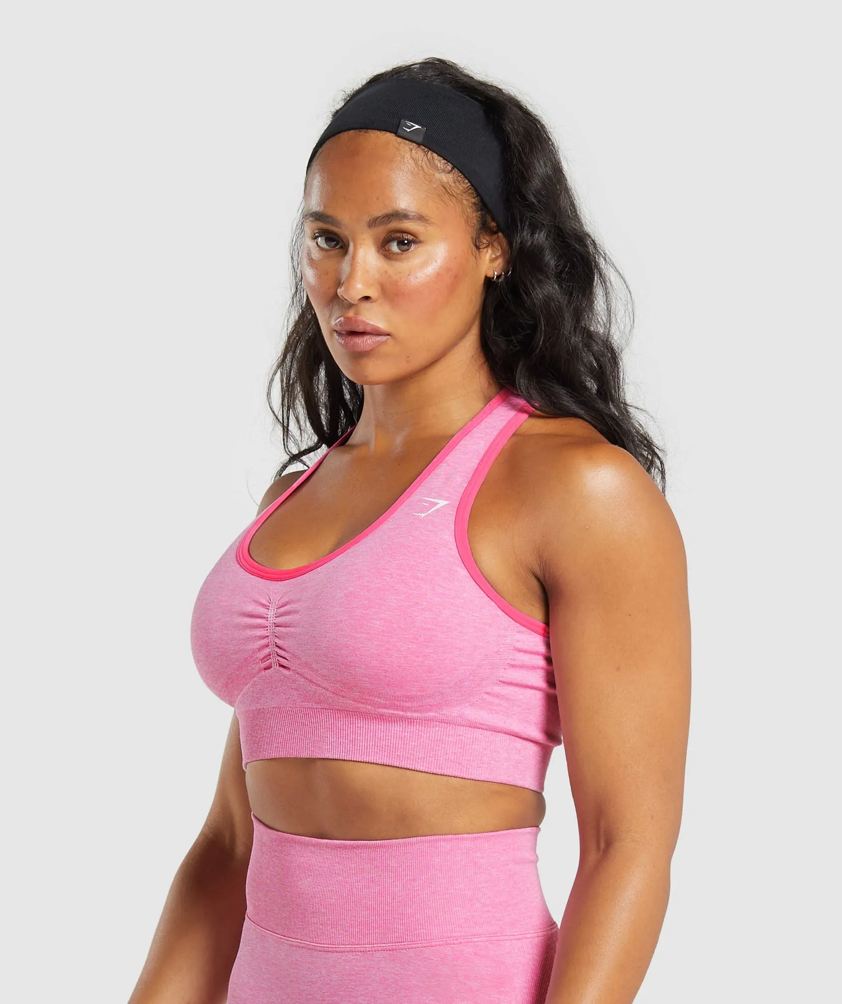 Gymshark Lift Seamless Sports Bra - Pink sold by Gymshark product image thumbnail 3