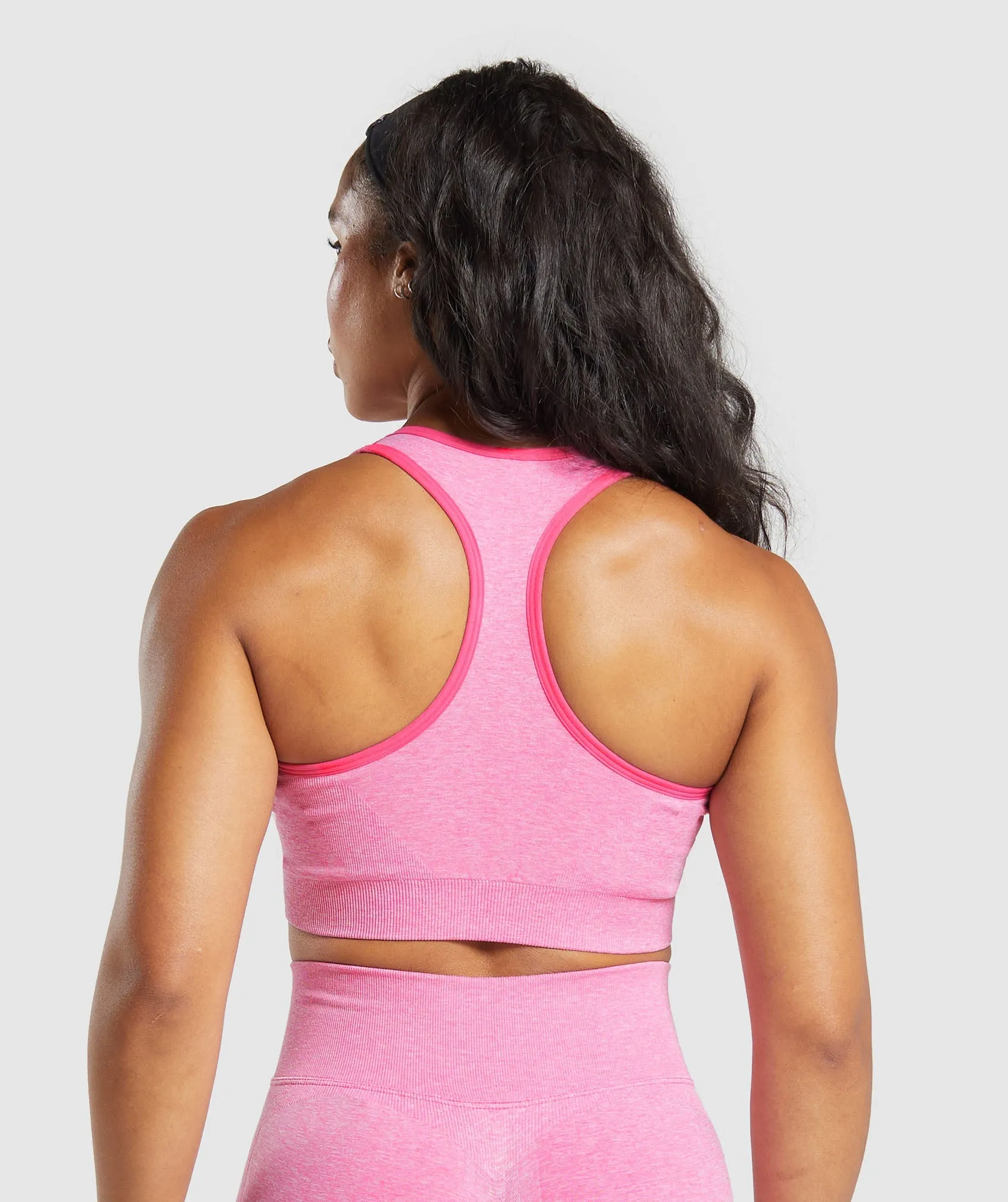 Gymshark Lift Seamless Sports Bra - Pink sold by Gymshark product image thumbnail 2