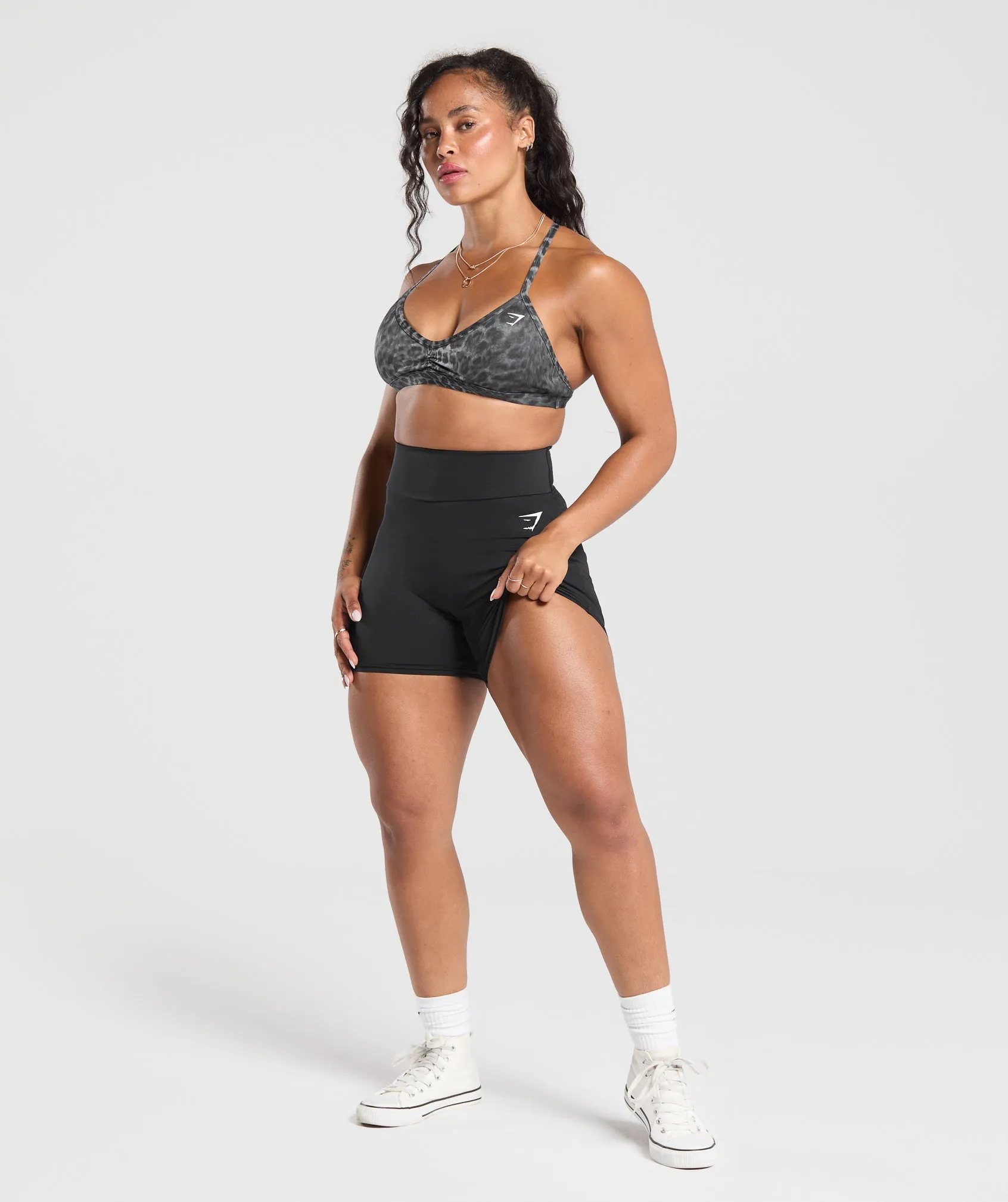 Power Tight Shorts - Black sold by Gymshark product image thumbnail 4