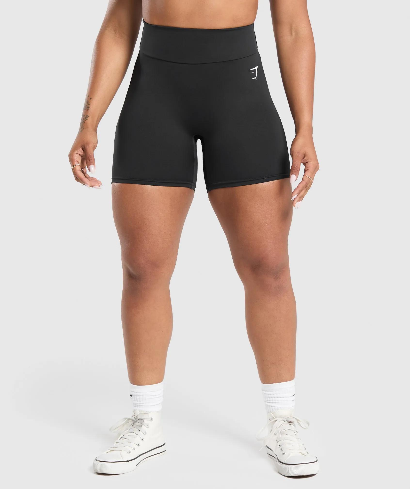 Power Tight Shorts - Black sold by Gymshark