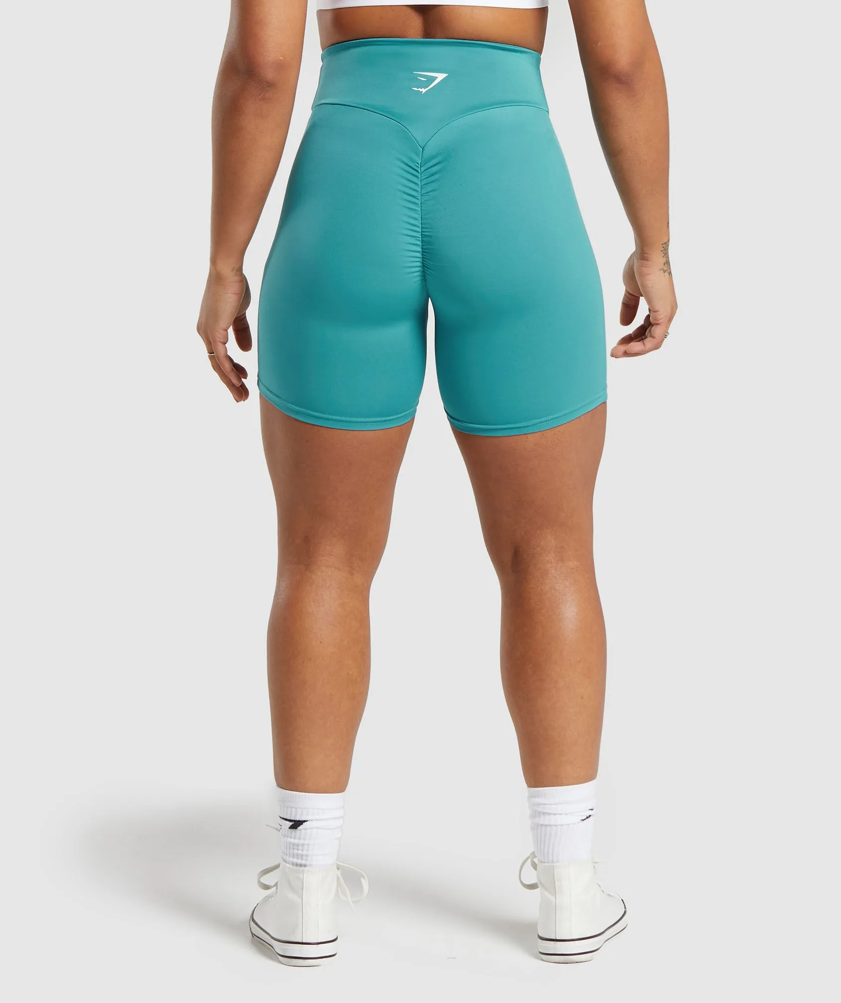 Power Tight Shorts - Bondi Teal sold by Gymshark product image thumbnail 2