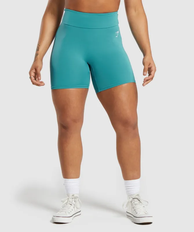 Power Tight Shorts - Bondi Teal sold by Gymshark