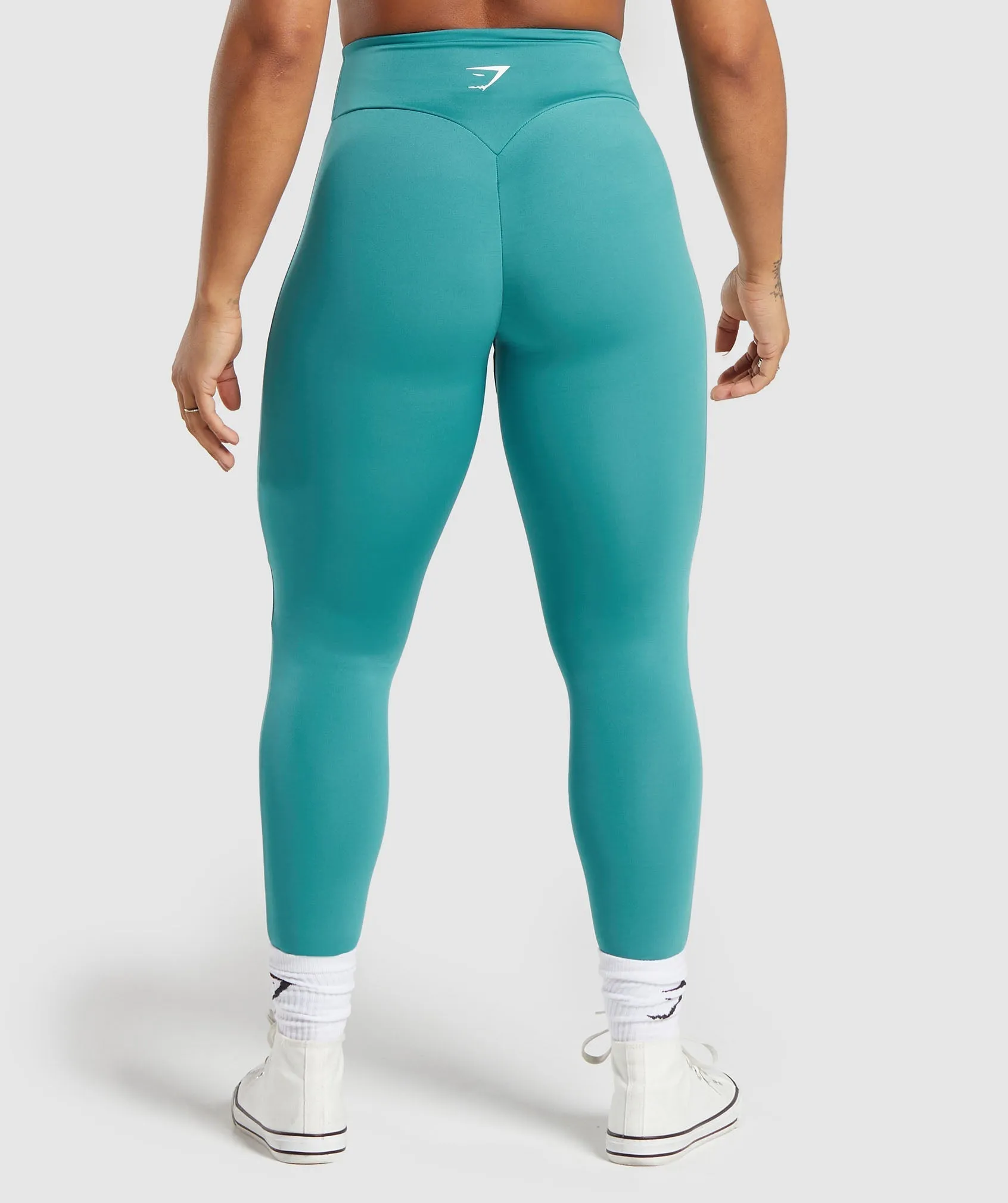Power Regular Leggings - Bondi Teal sold by Gymshark product image thumbnail 2