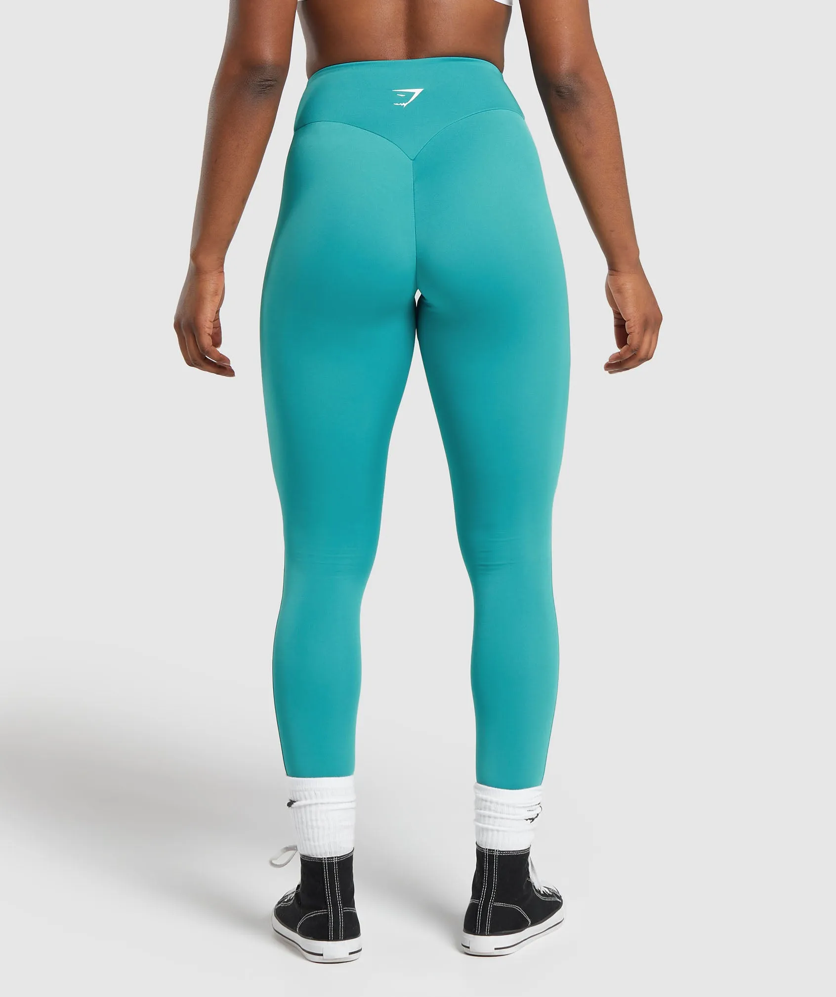 Power Tall Leggings - Bondi Teal sold by Gymshark product image thumbnail 2