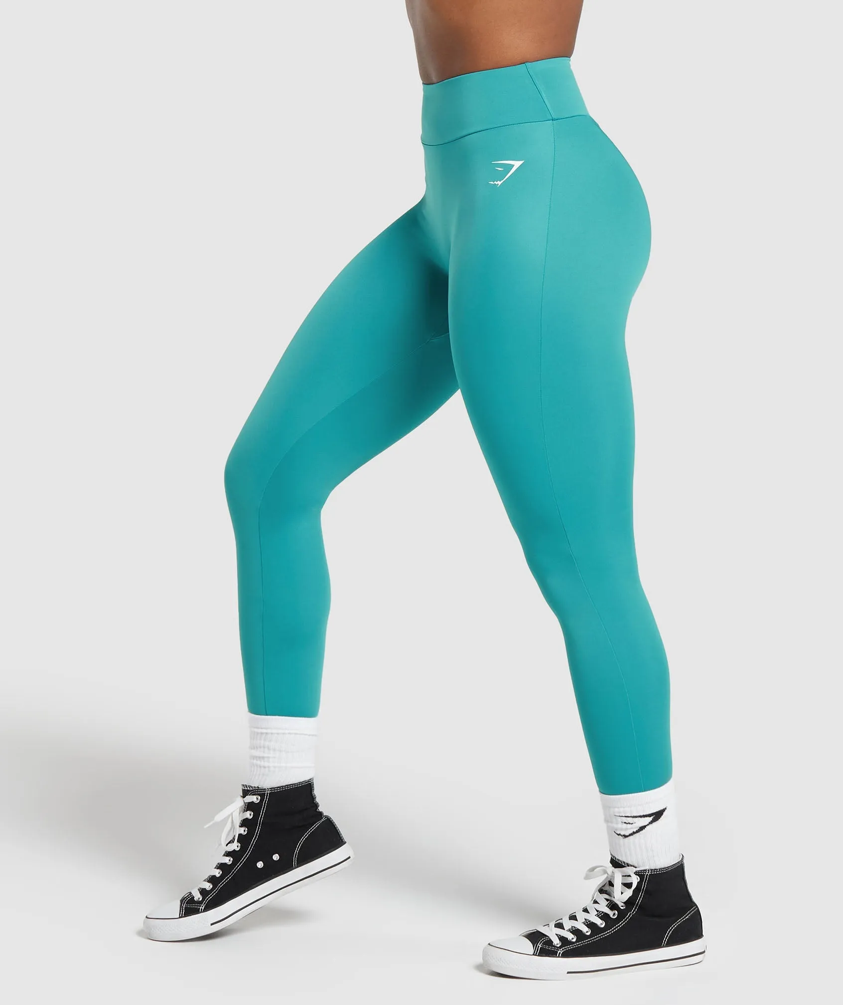 Power Tall Leggings - Bondi Teal sold by Gymshark product image thumbnail 3