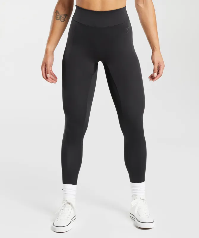 Power Regular Leggings - Black sold by Gymshark