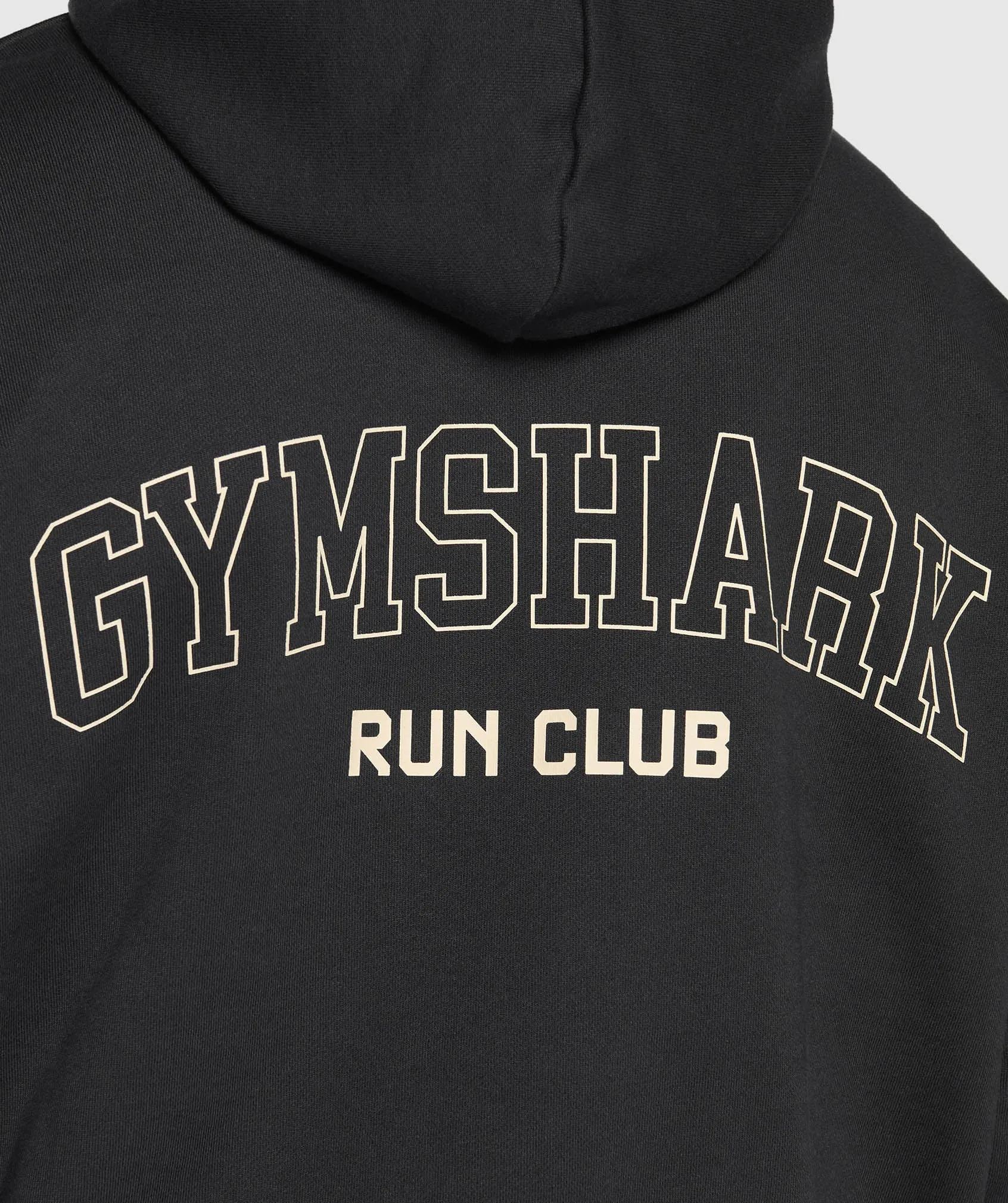 Gymshark Running Graphic Hoodie - Black sold by Gymshark product image thumbnail 5