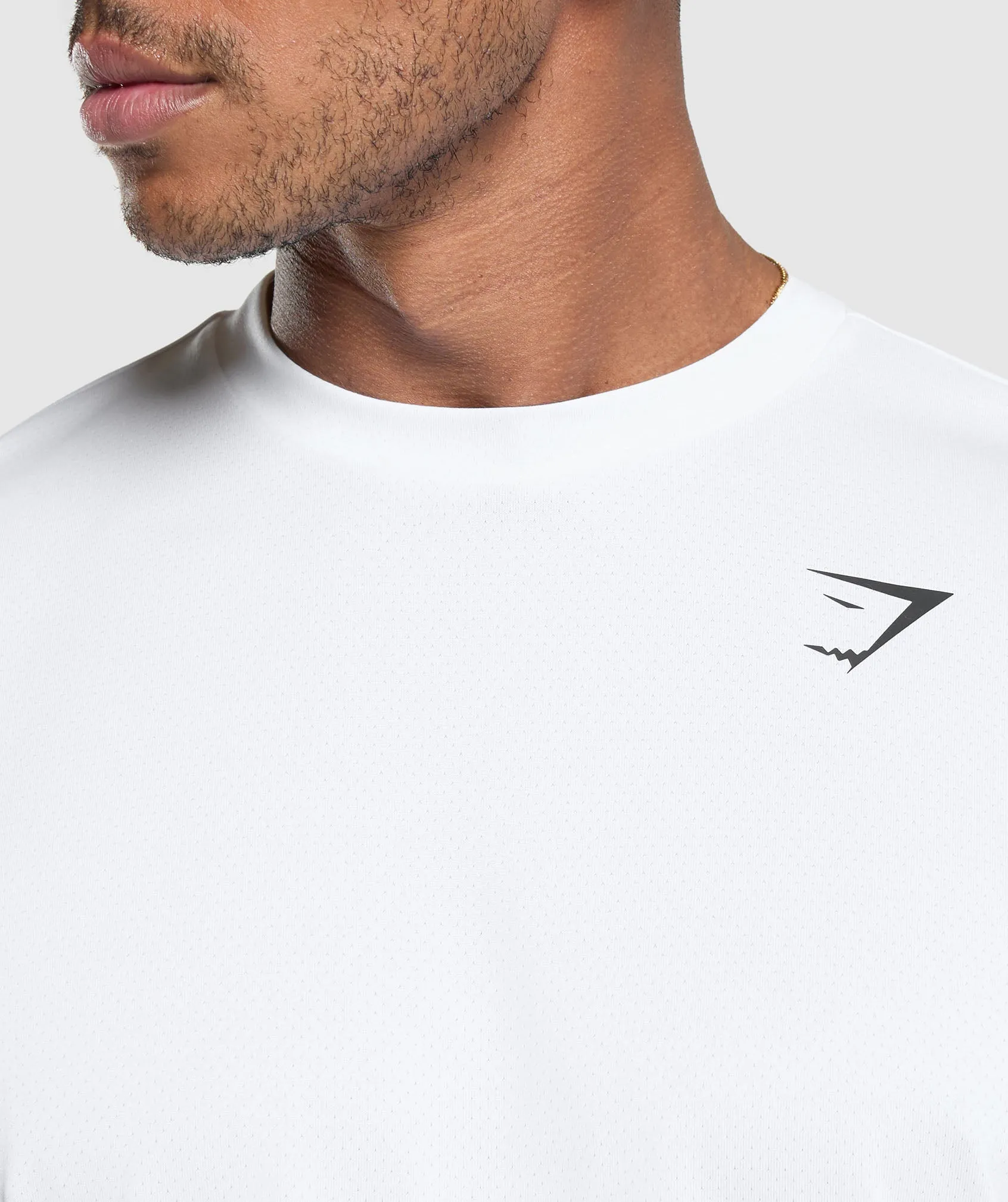 Gymshark Arrival Oversized T-Shirt - White sold by Gymshark product image thumbnail 5
