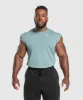Gymshark Critical Cut Off Tank - Celeste Blue sold by Gymshark
