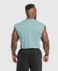 Gymshark Critical Cut Off Tank - Celeste Blue sold by Gymshark