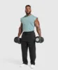 Gymshark Critical Cut Off Tank - Celeste Blue sold by Gymshark